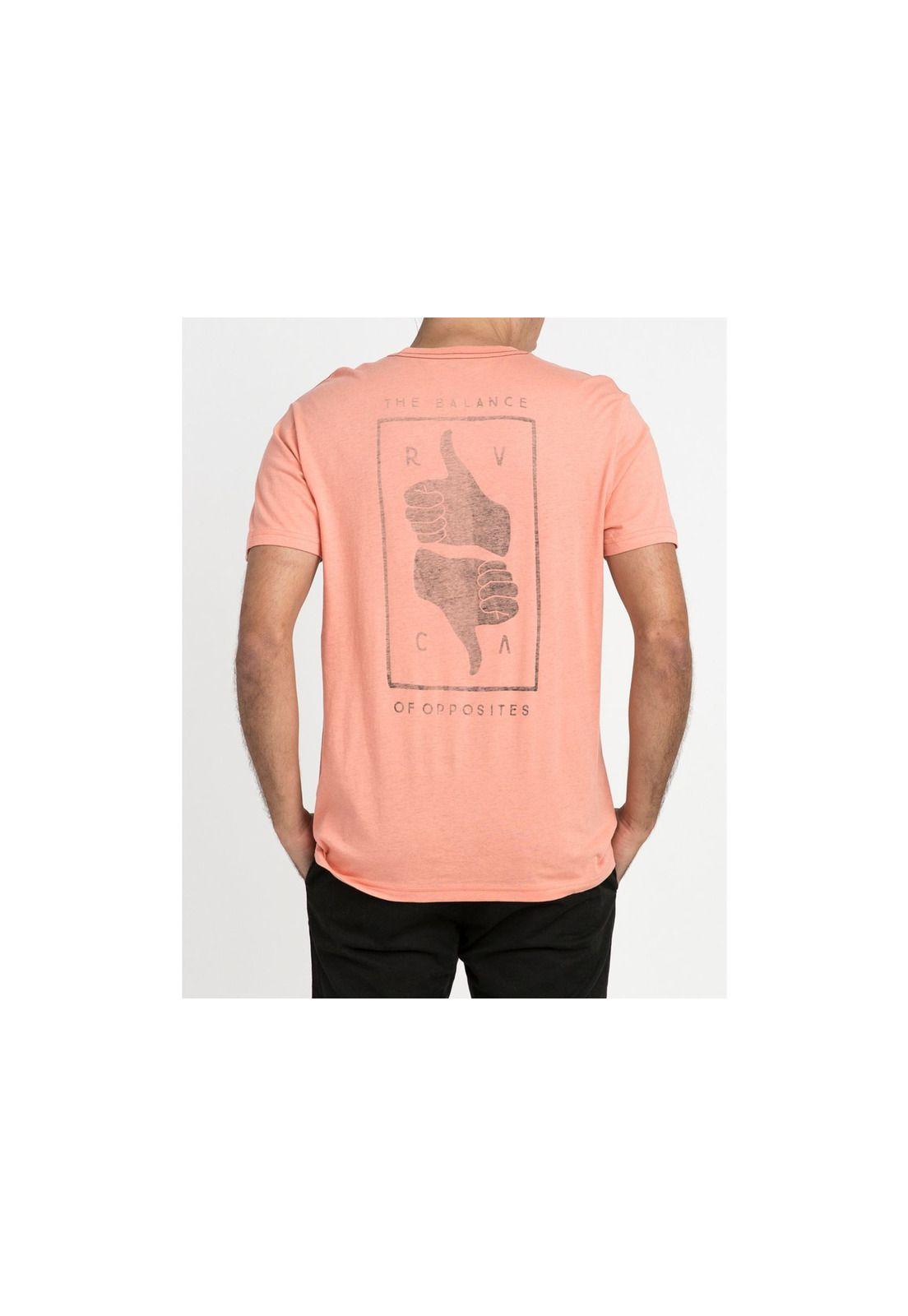 POLERA MANGA CORTA THUMBS UP TERRACOTA-2