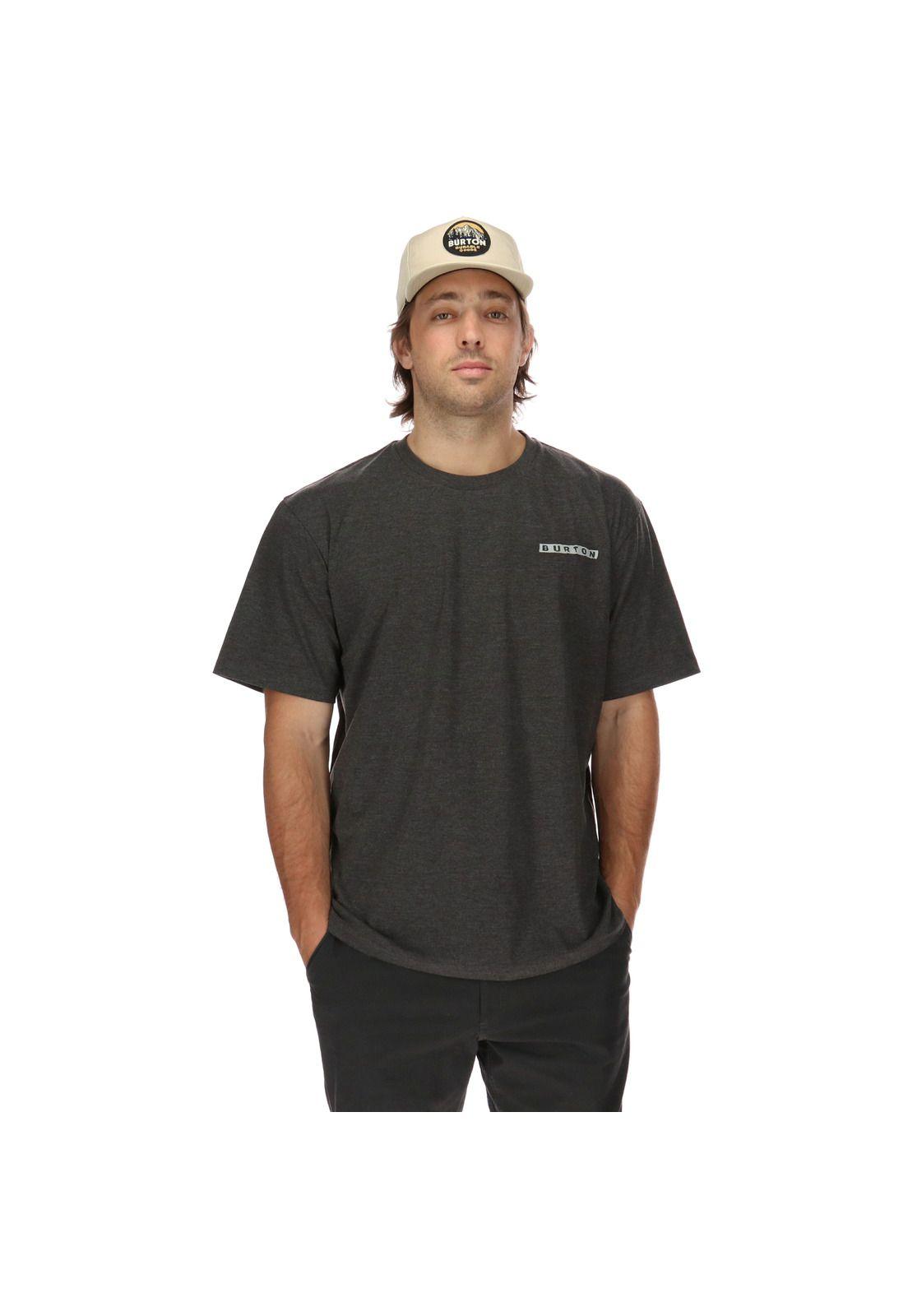 Polera M/C Chest Horizontal Gris-0