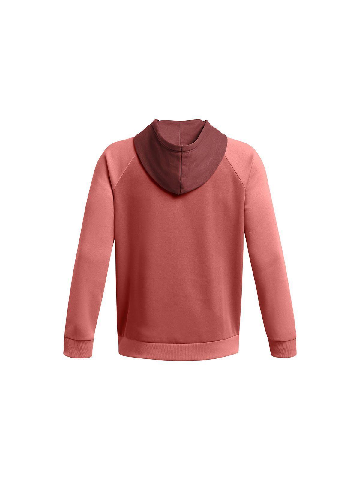 Polerón Rival Flc Hd Clrblck Rojo Hombre-1