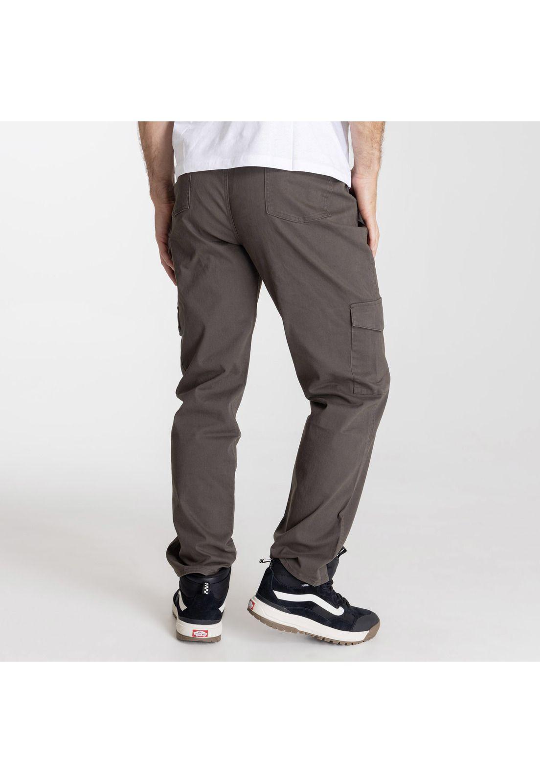 Pantalón Cargo Verde Hombre-1