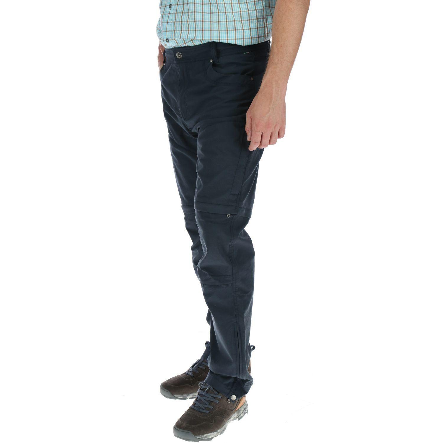 Pantalón Hombre Desmontable Azul-1