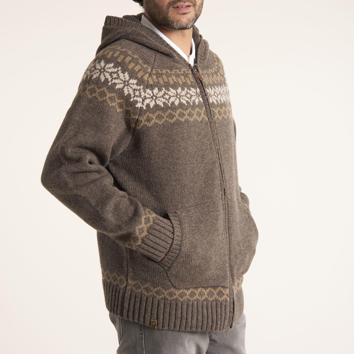 Cardigan Hombre Olten Marrón-3