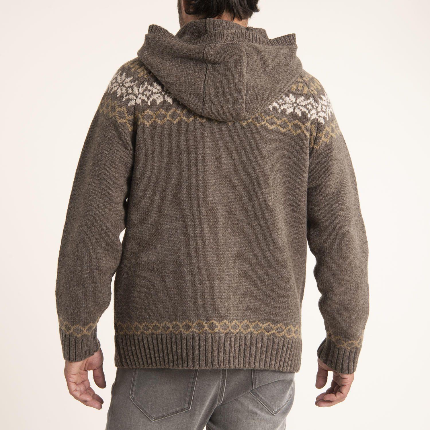 Cardigan Hombre Olten Marrón-4