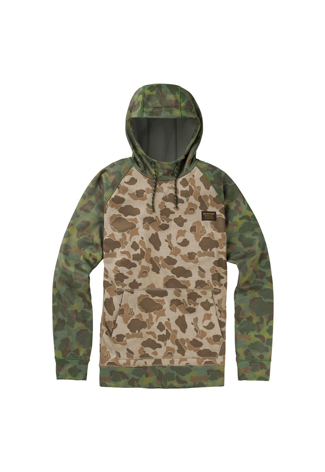 Softshell Crown Bonded Pullover Hombre Café-0