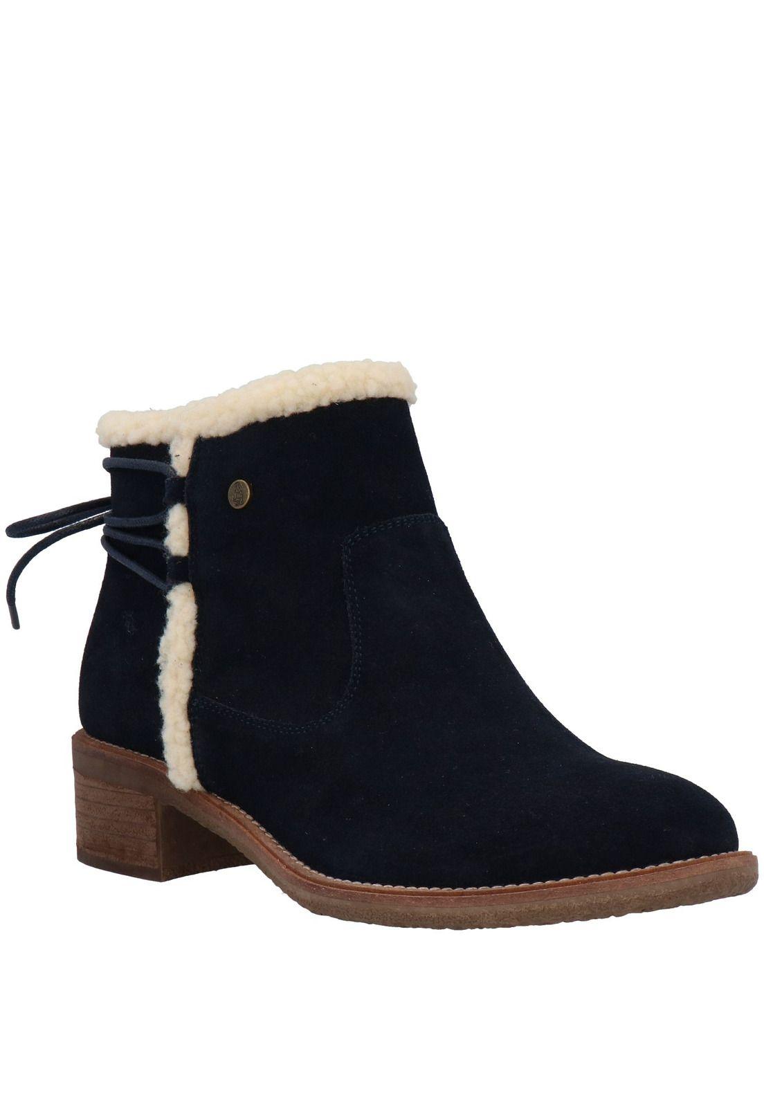 Botin Mujer Cuero Kris Azul-0