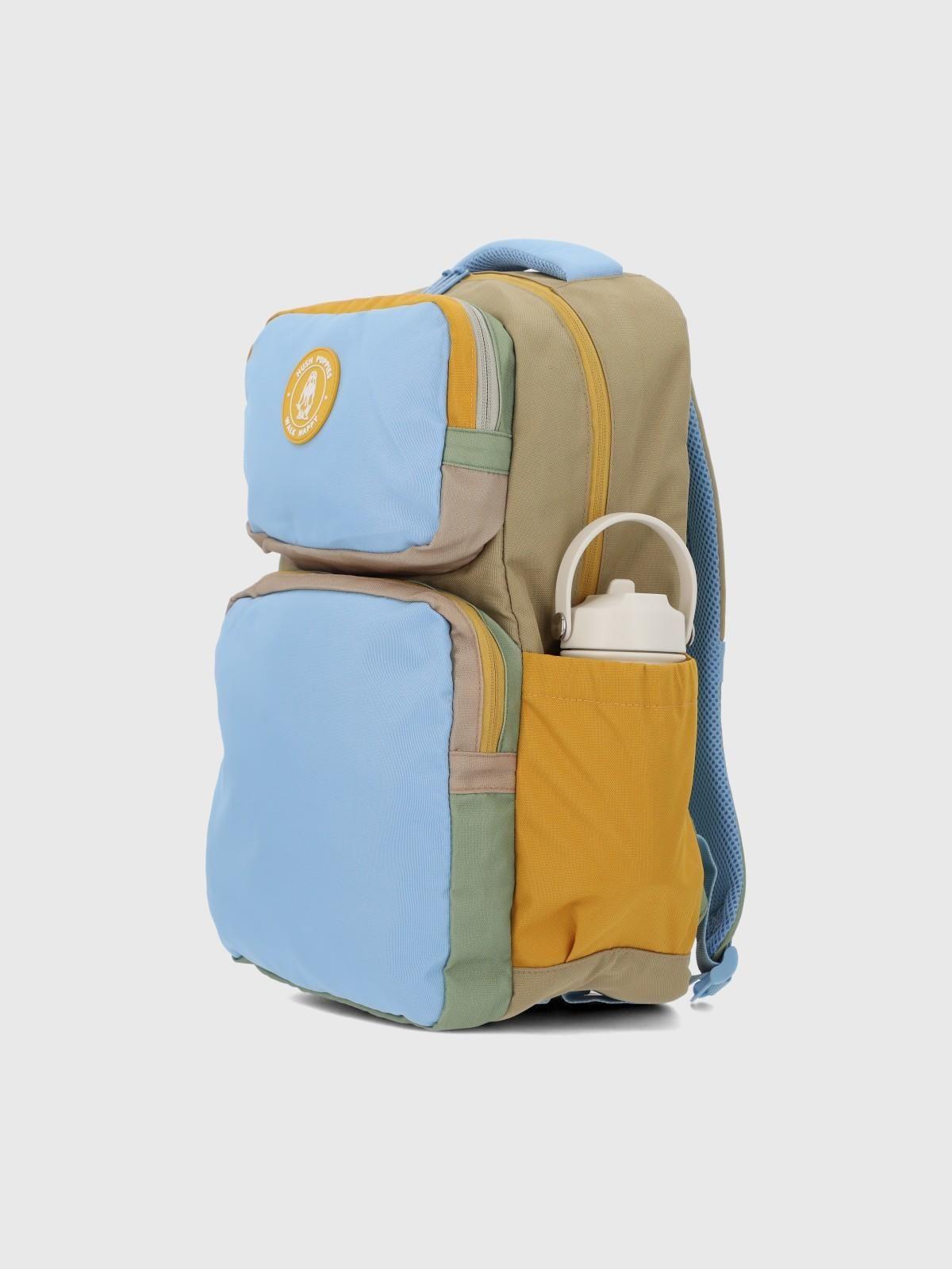 Mochila Niño Color Backpack Celeste-3