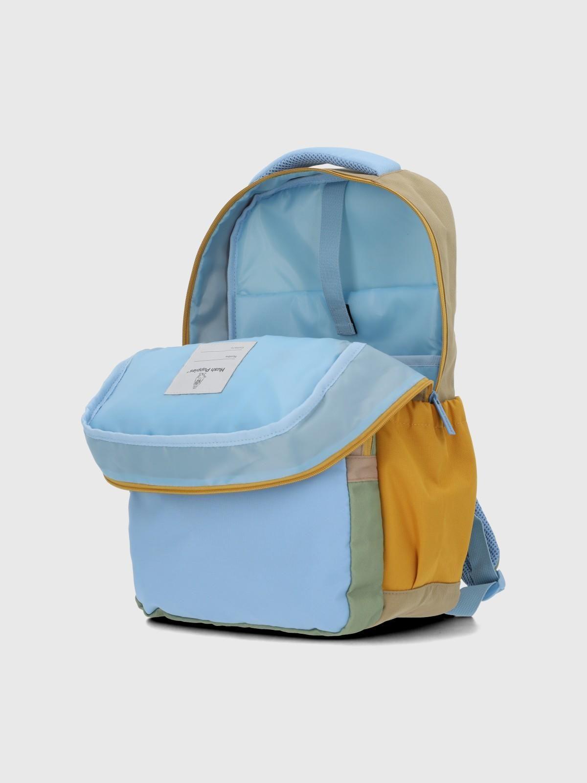 Mochila Niño Color Backpack Celeste-5