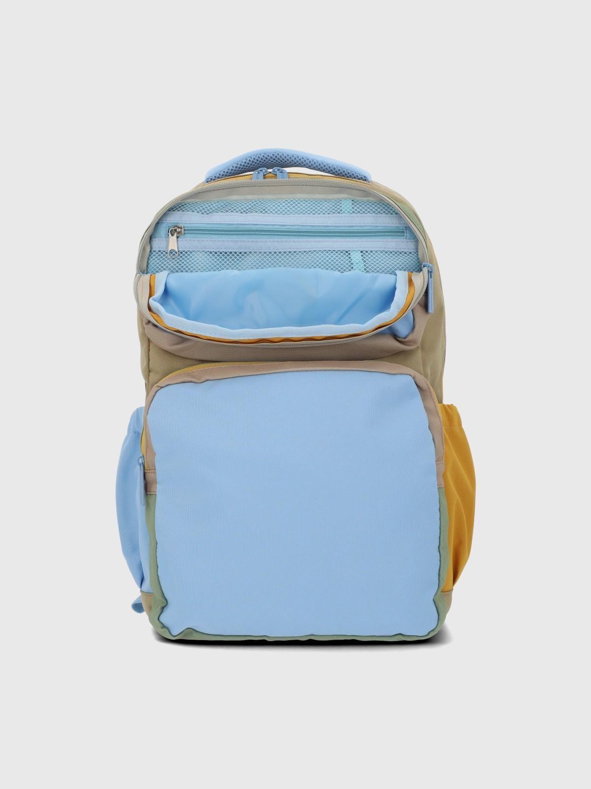 Mochila Niño Color Backpack Celeste-4