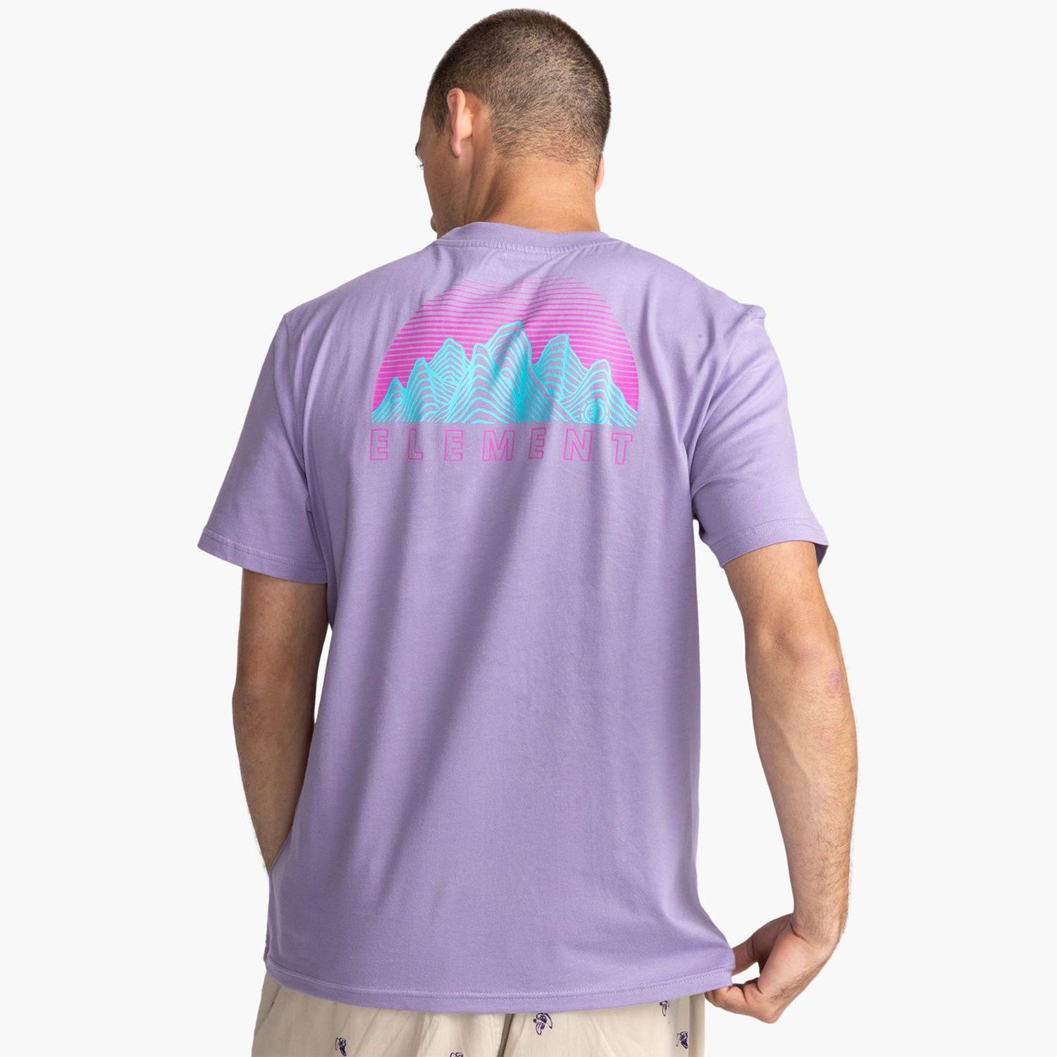 Polera M/C Hombre Hollis Lila-3