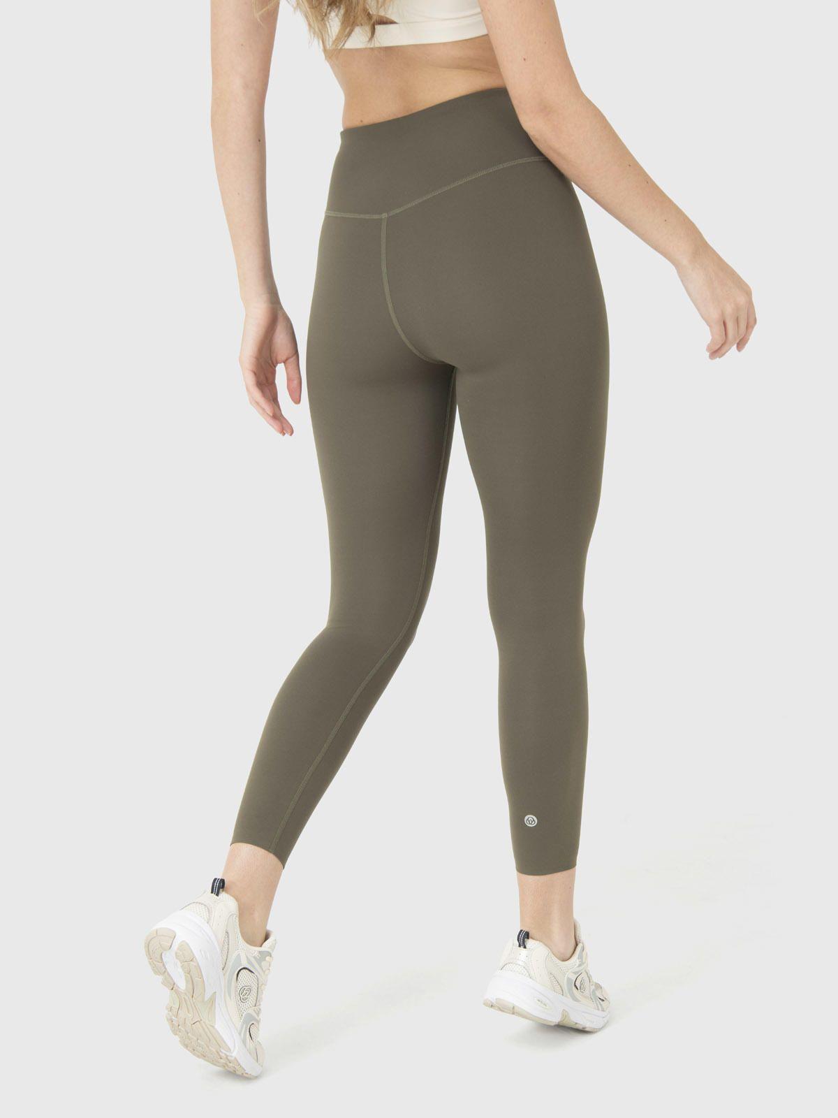 Calza Deportiva Mujer Hr Ankle Leg Emma Verde Oscuro-1