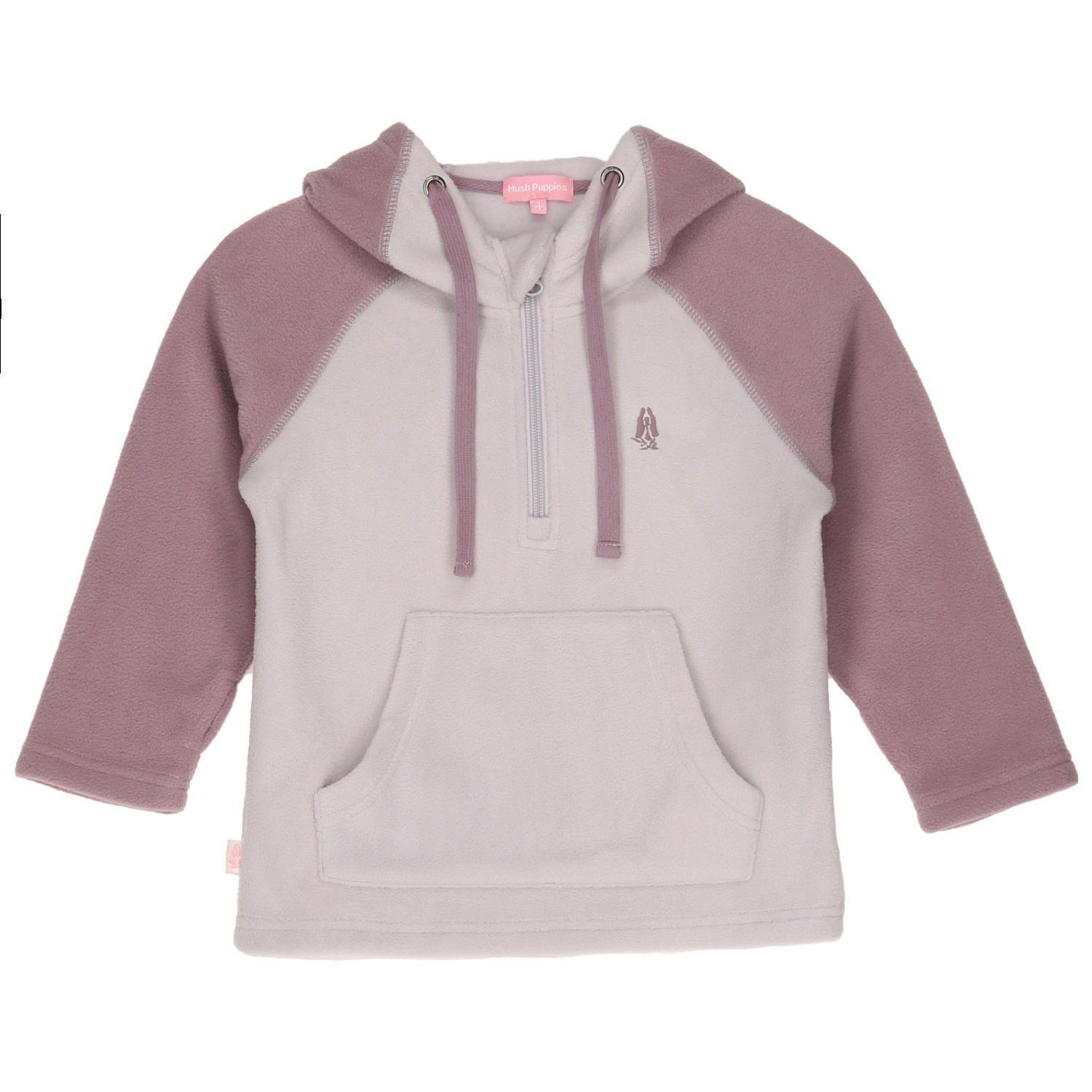 Polerón Niña Reciclado Morado-0