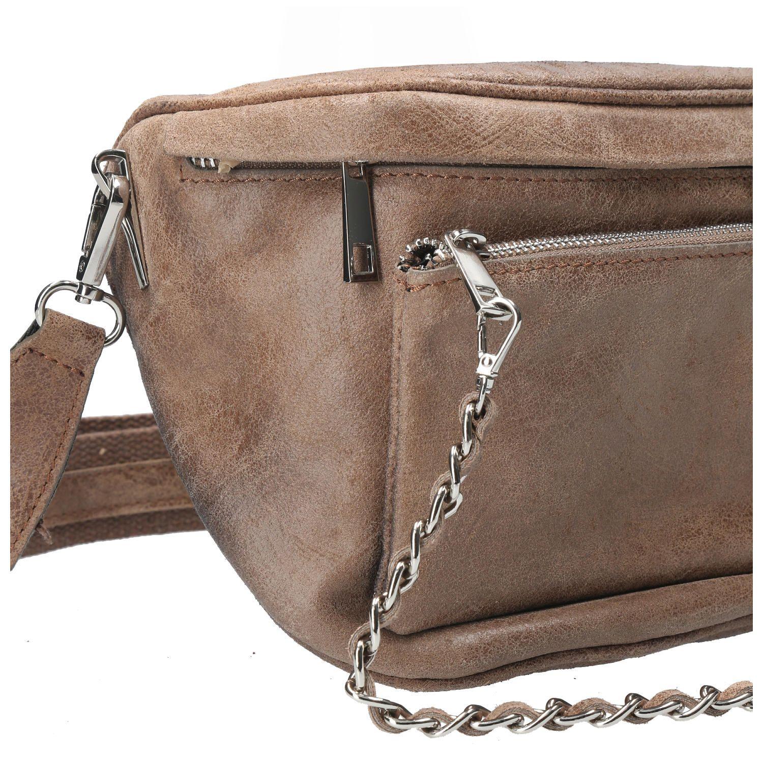 Cartera Mujer V22It Perugia Waist Taupe-3