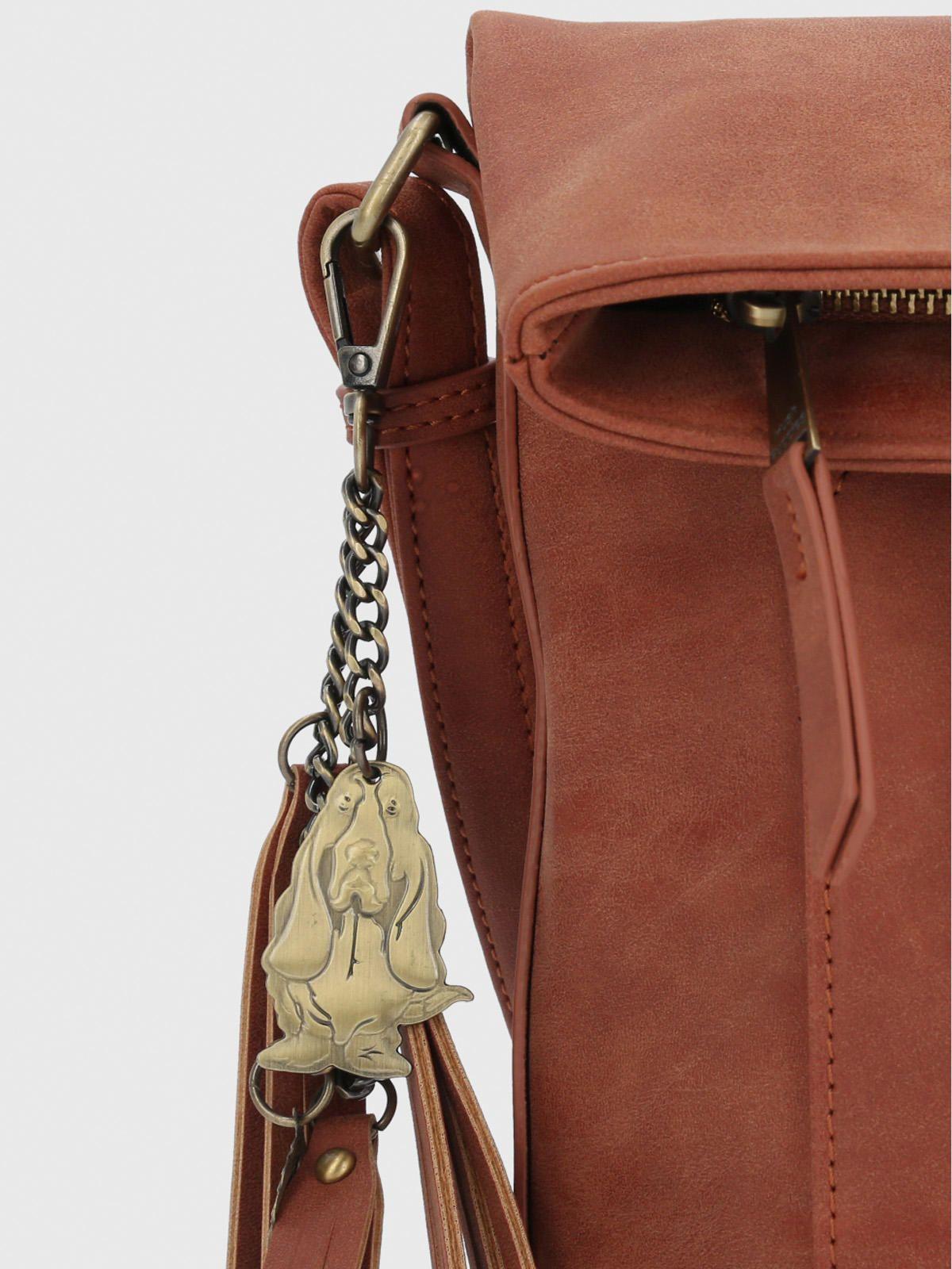 Cartera Ecocuero Mujer Darren Cross Rojo-3