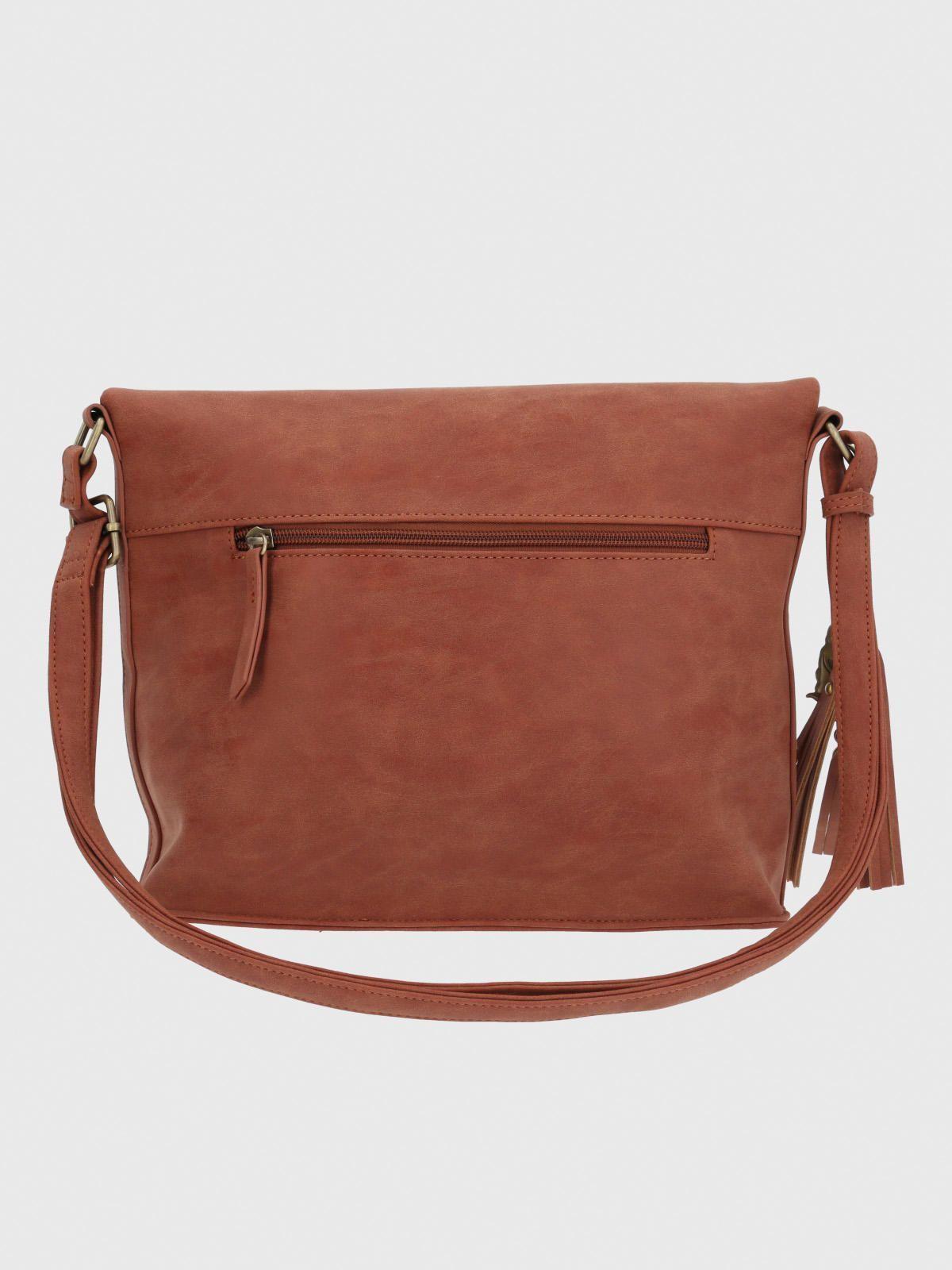 Cartera Ecocuero Mujer Darren Cross Rojo-2