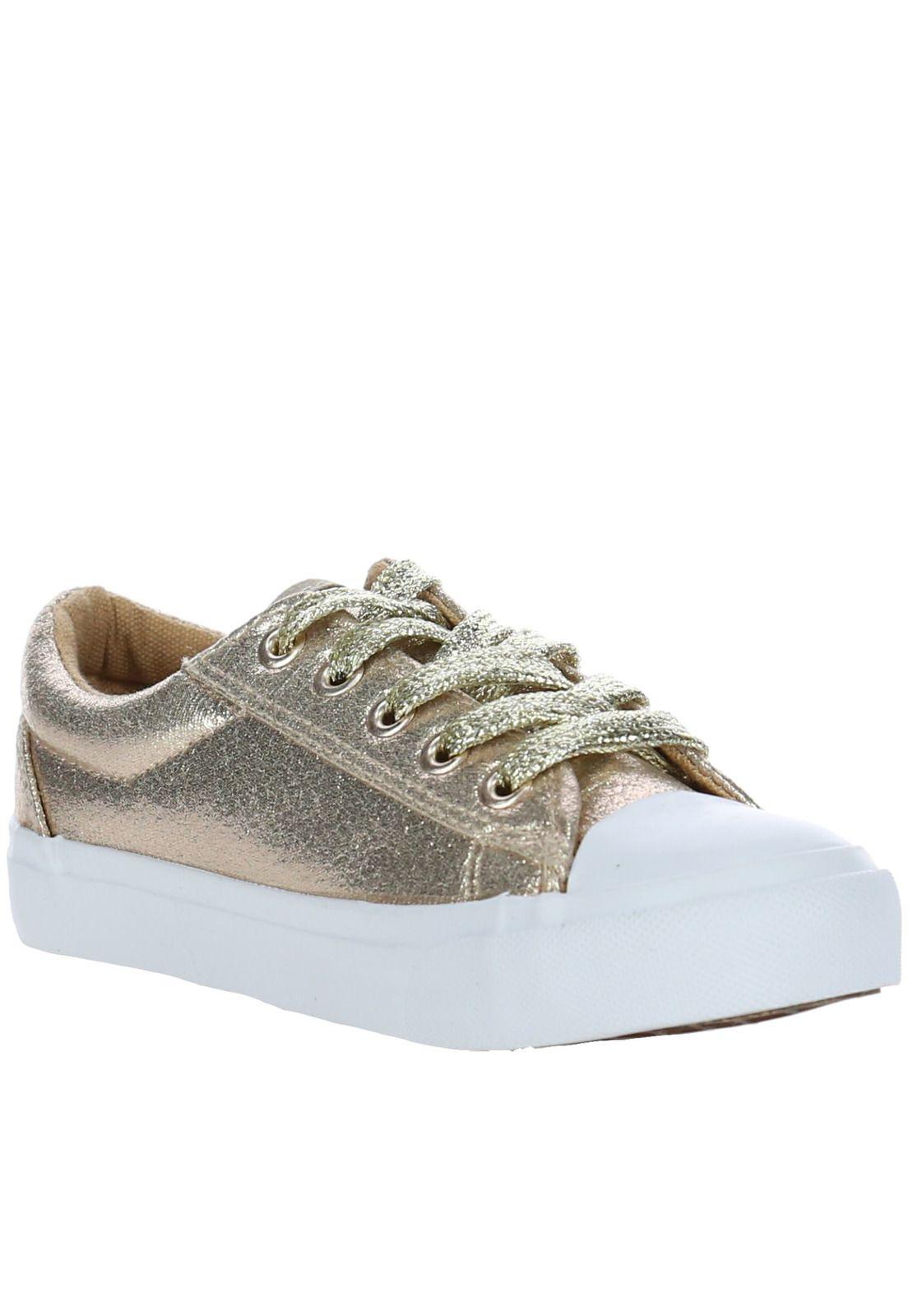 Zapatilla Niña Ivana Dorado-1