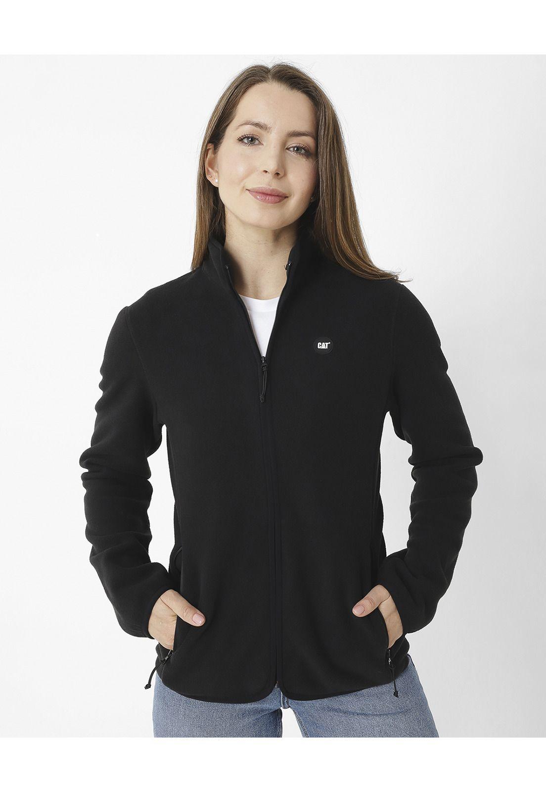 Polar Polar Fleece Full Zi Negro Mujer-0
