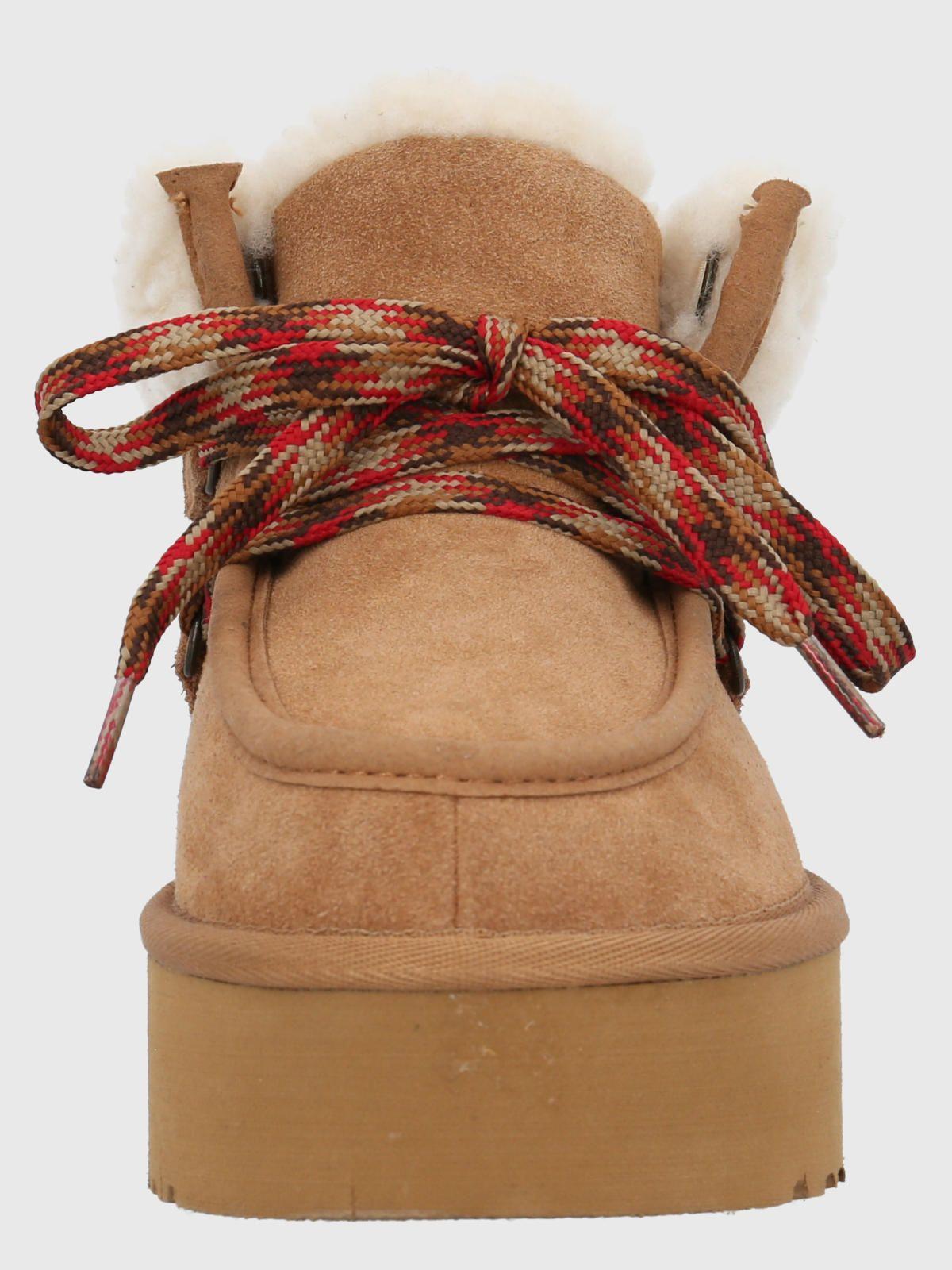 Botín Cuero Mujer Arlo Café-3