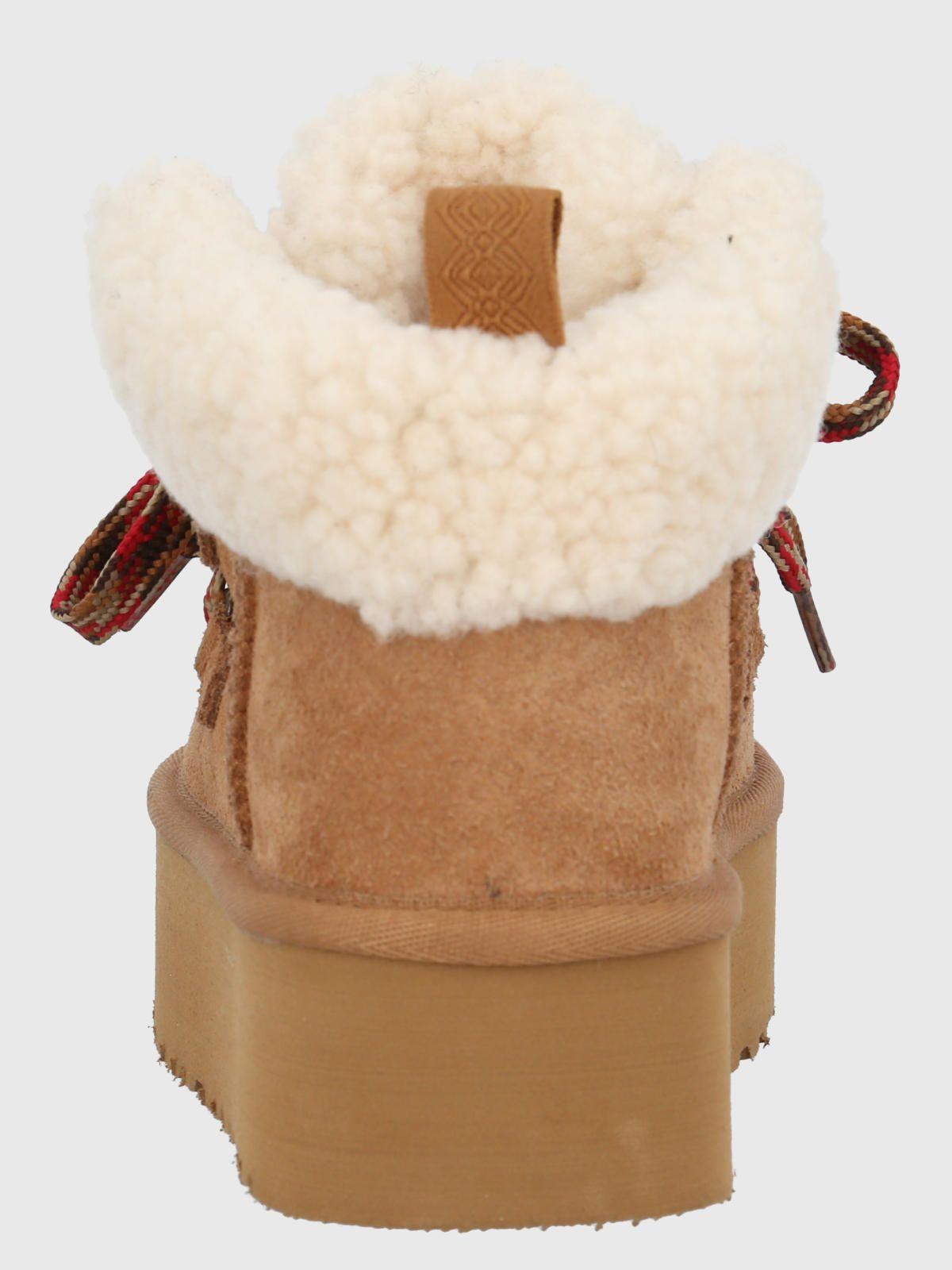 Botín Cuero Mujer Arlo Café-6