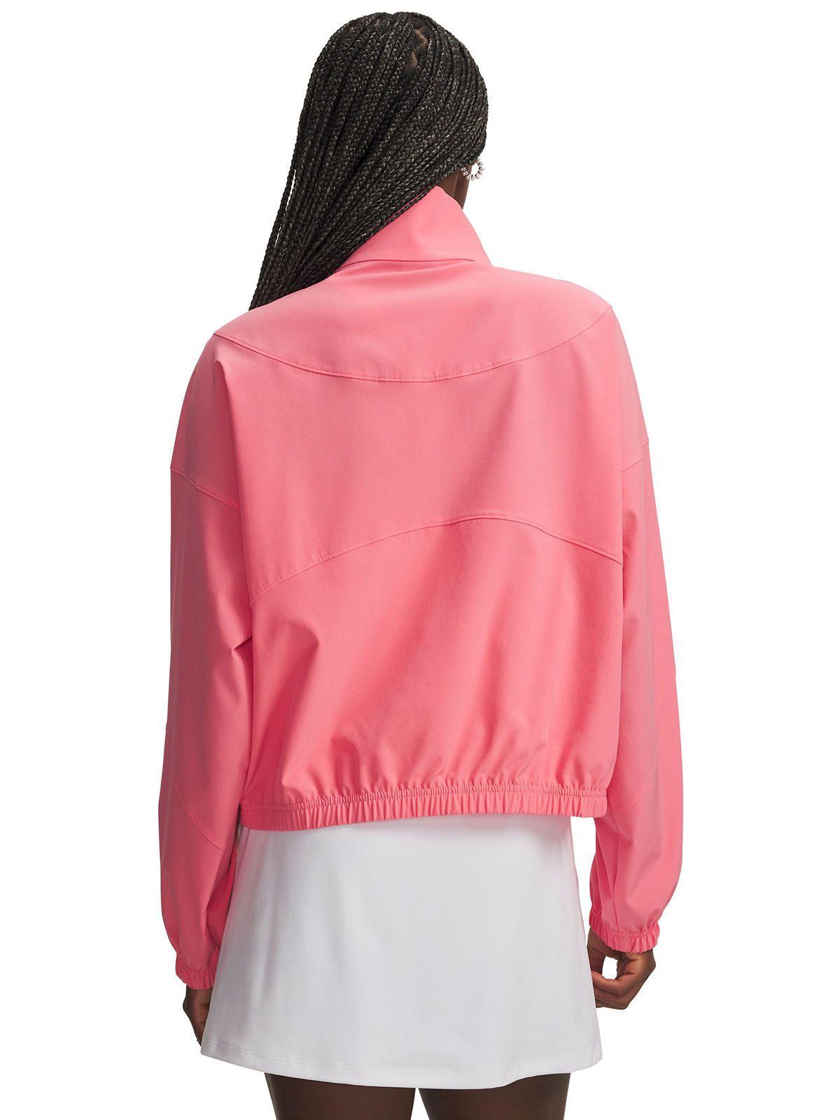 Chaqueta Mujer Rival Woven Rosado-1