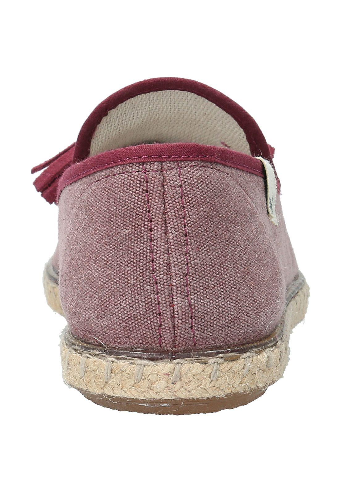 Alpargata Algodón Orgánico Mujer Holbox Rosa-6