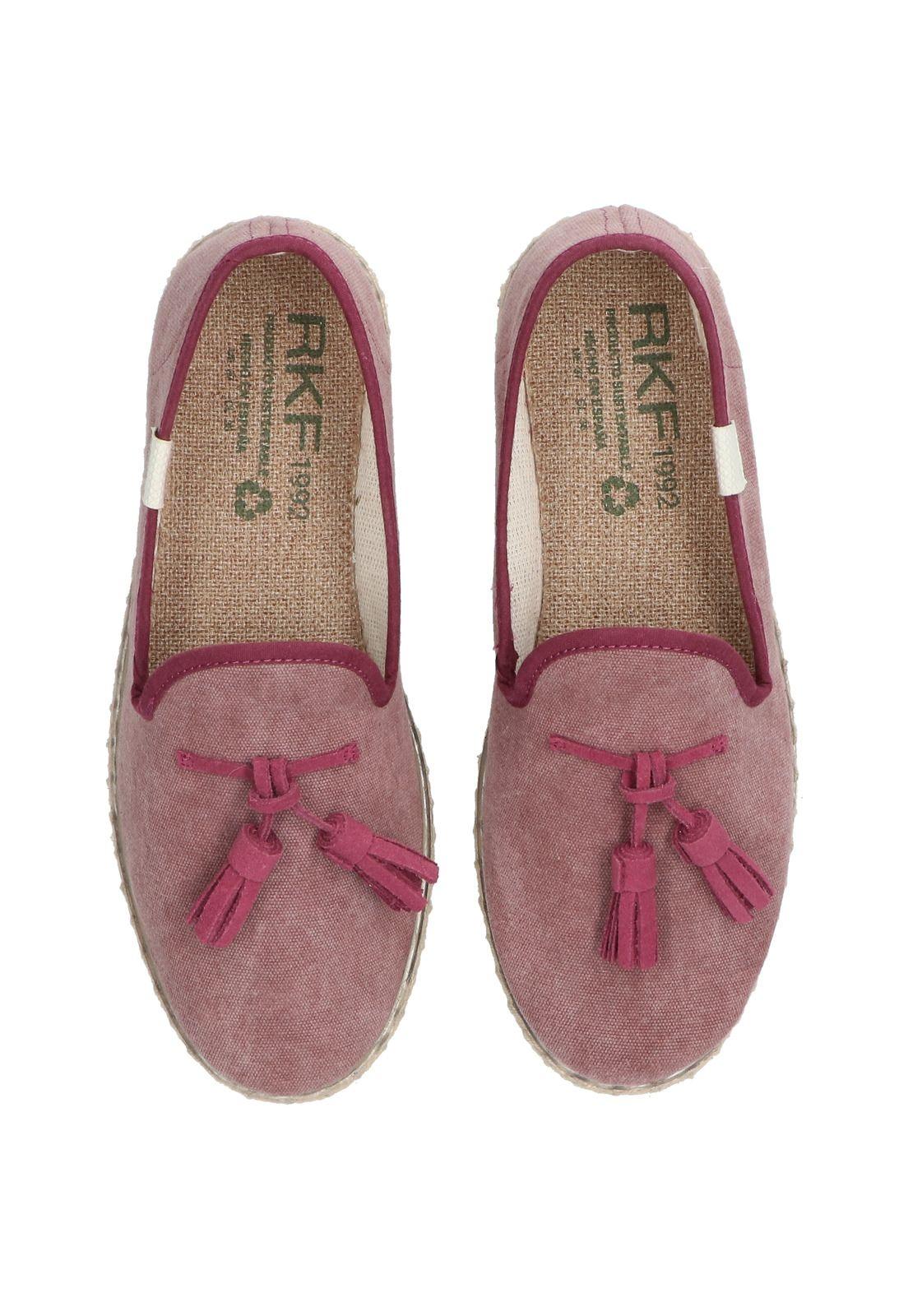 Alpargata Algodón Orgánico Mujer Holbox Rosa-8