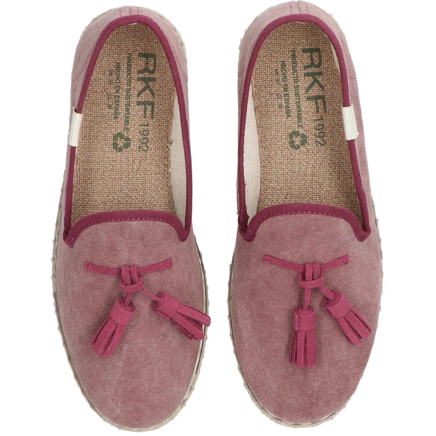 Alpargata Algodón Orgánico Mujer Holbox Rosa-8