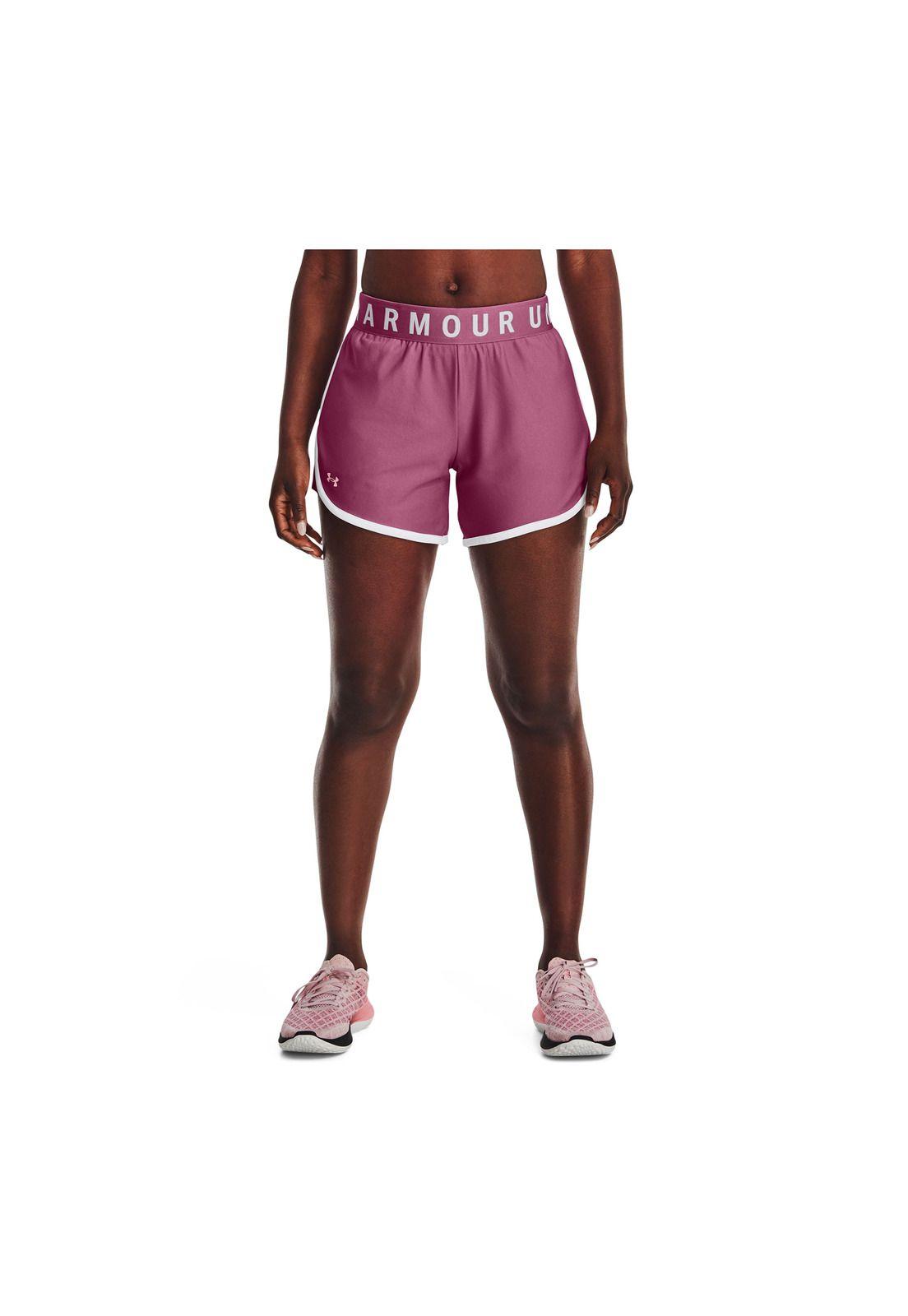 Short Mujer Play Up 5In Shorts Rosa-2