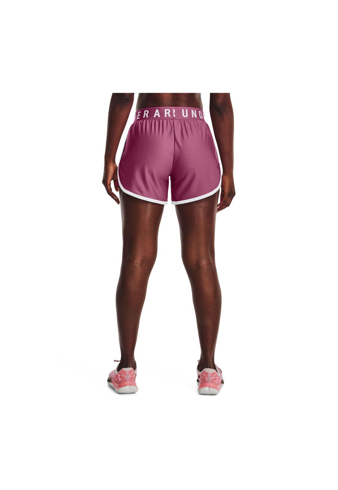 Short Mujer Play Up 5In Shorts Rosa-4