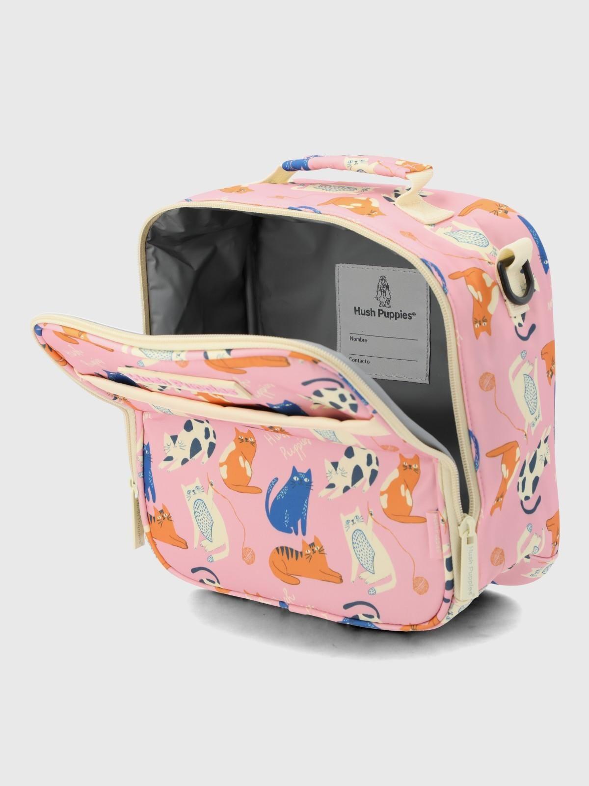 Lonchera Niña Cat Lunchbag Rosado-4