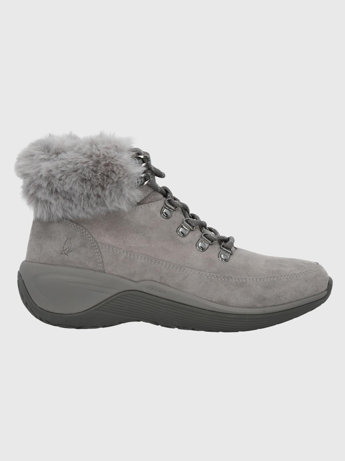 Botín Cuero Mujer Spinal Rug Alpine Gris-1