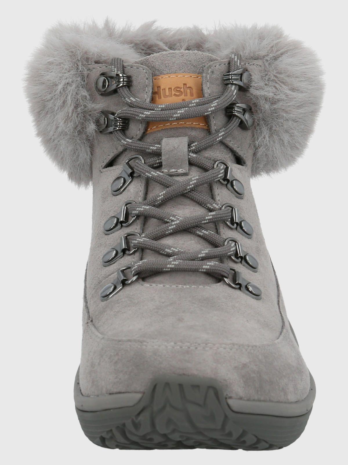 Botín Cuero Mujer Spinal Rug Alpine Gris-3
