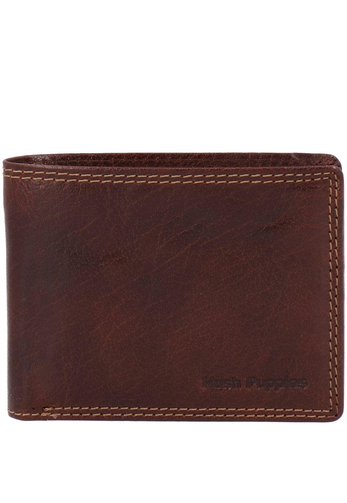 Billetera Cuero Vin Simple Café Hombre-0