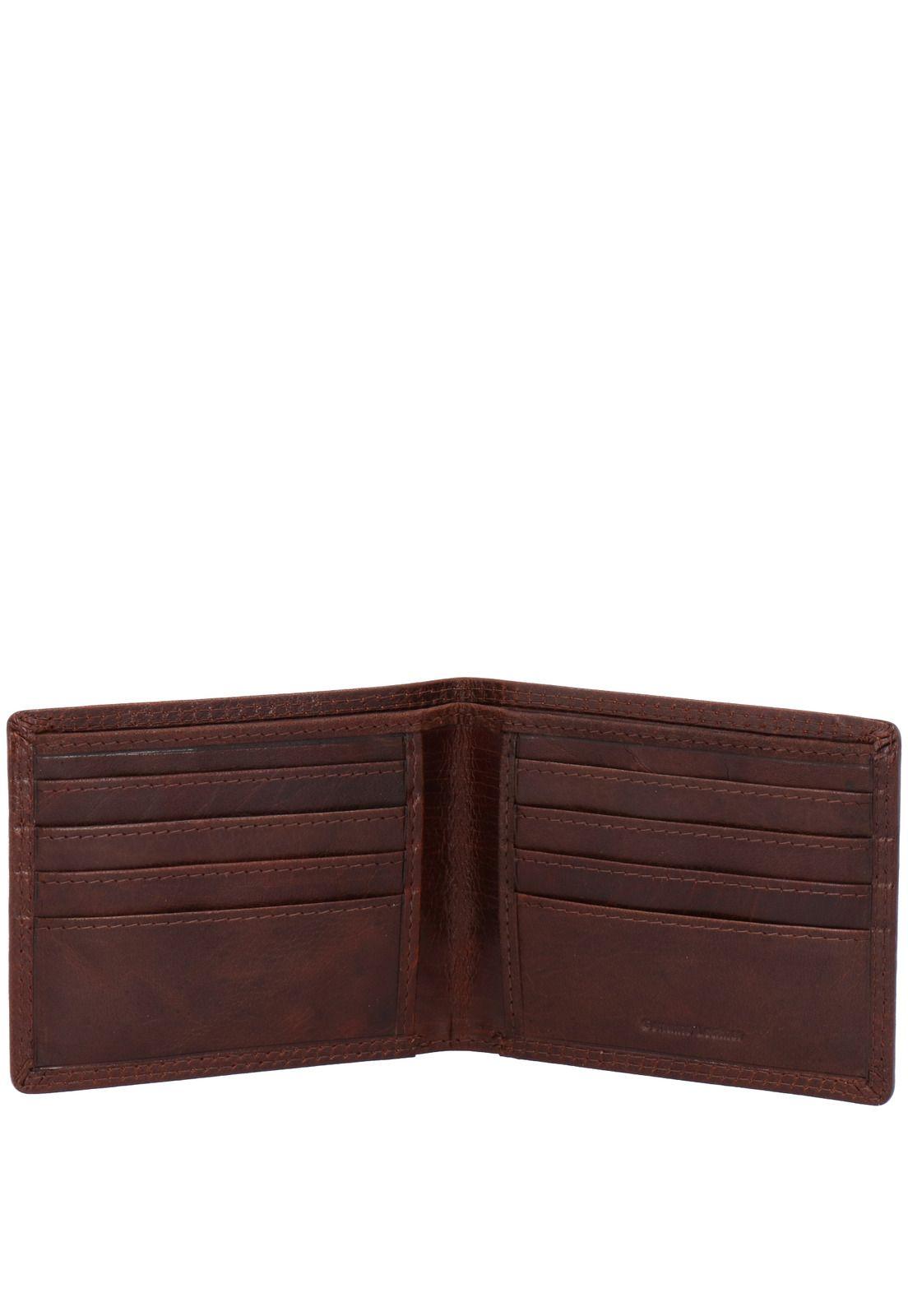 Billetera Cuero Vin Simple Café Hombre-2