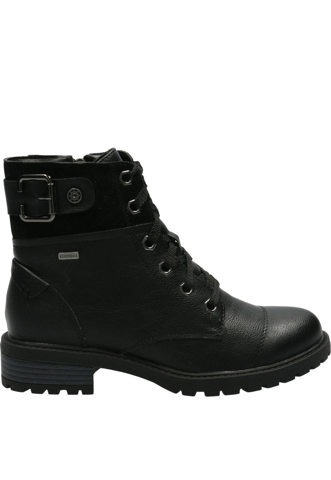 Botín Mujer Normandy Negro-1