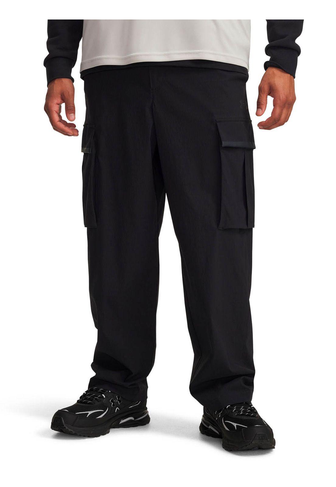 Pantalón Lifestyle hombre Unstoppable Woven negro -0