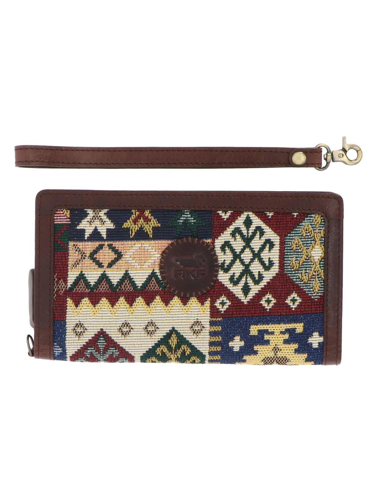 Billetera Cuero Mujer Sz Itza Multicolor-2