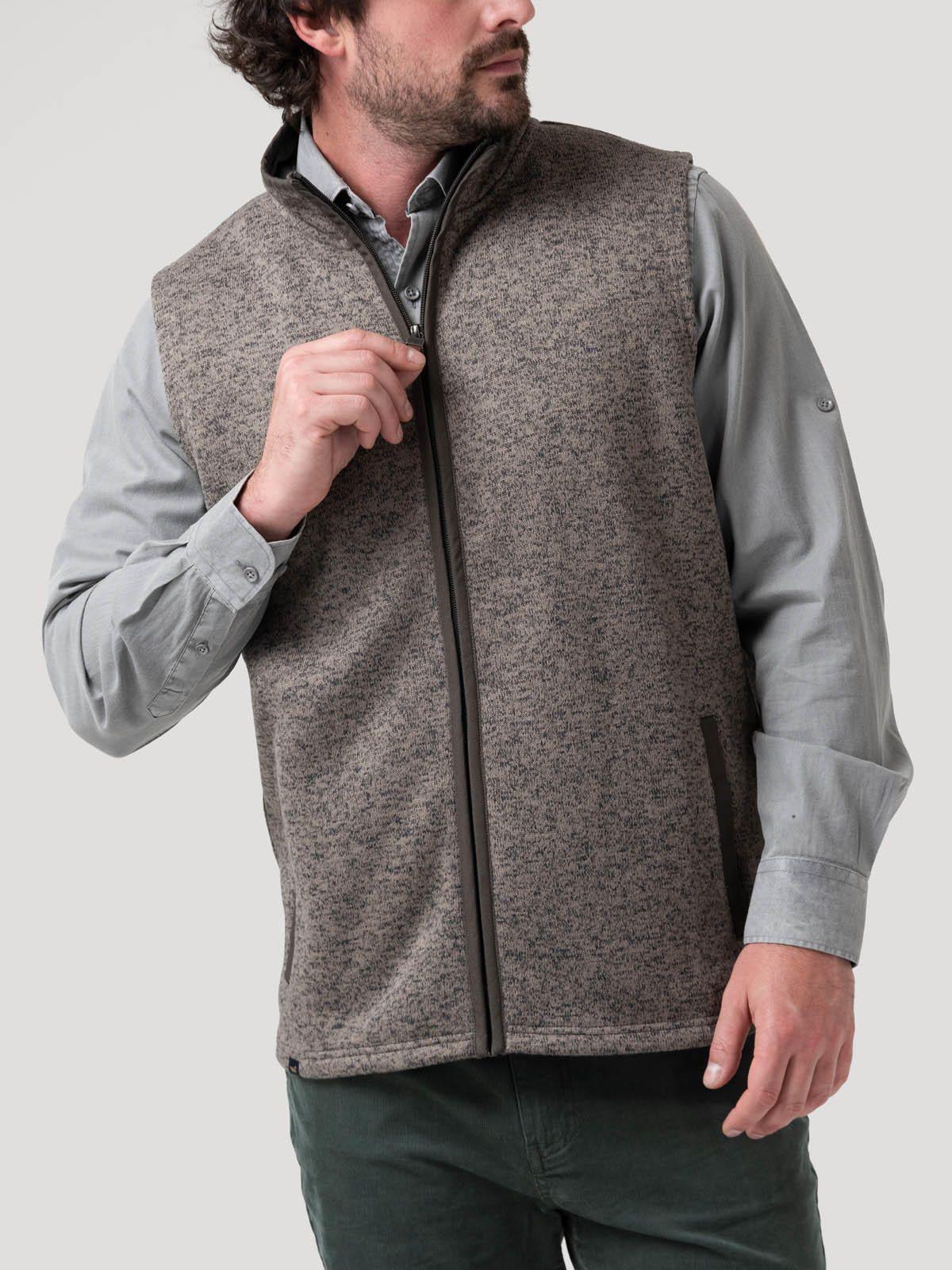 Polar Poliéster Reciclado Hombre York Gris-4