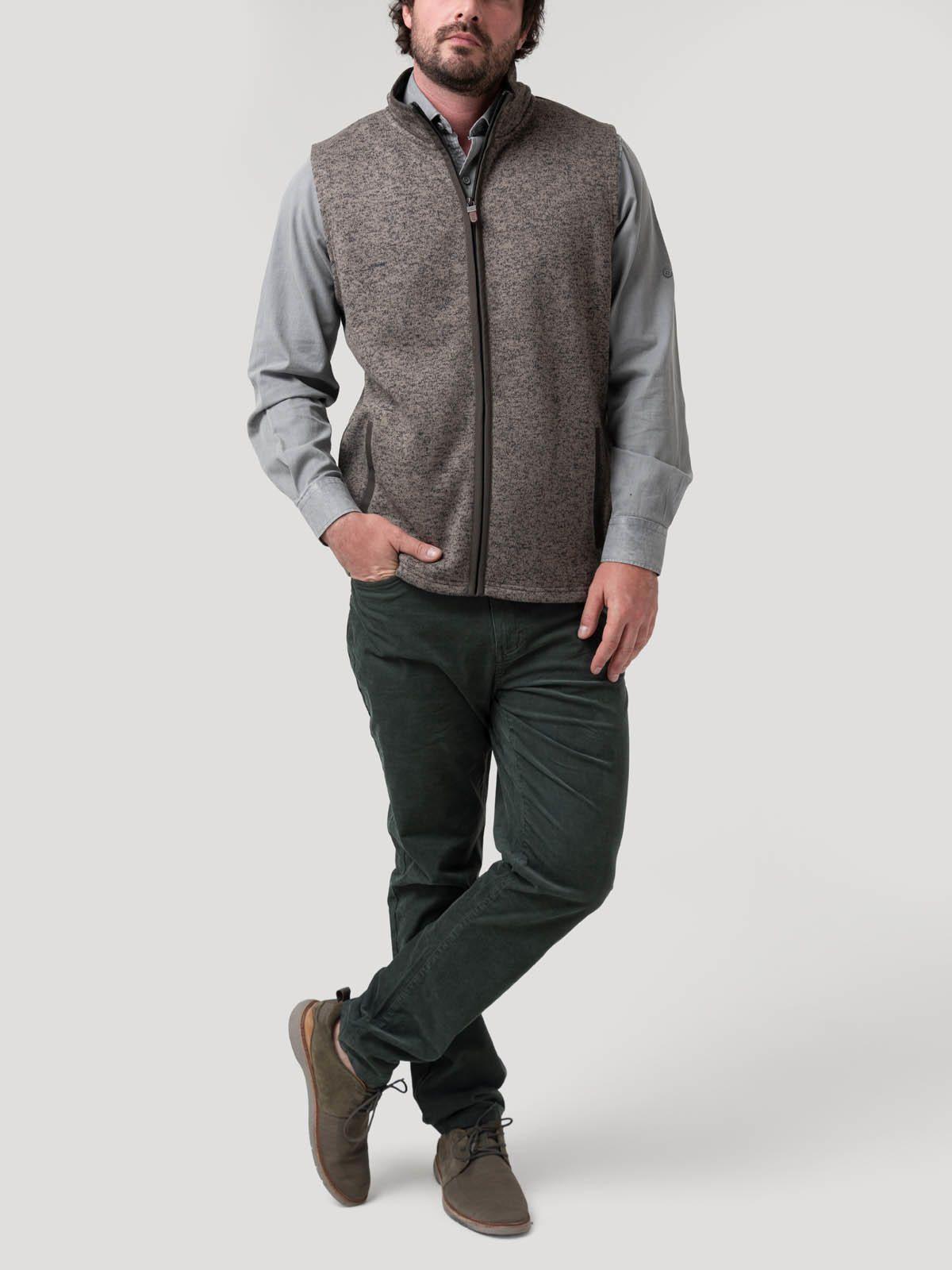 Polar Poliéster Reciclado Hombre York Gris-7