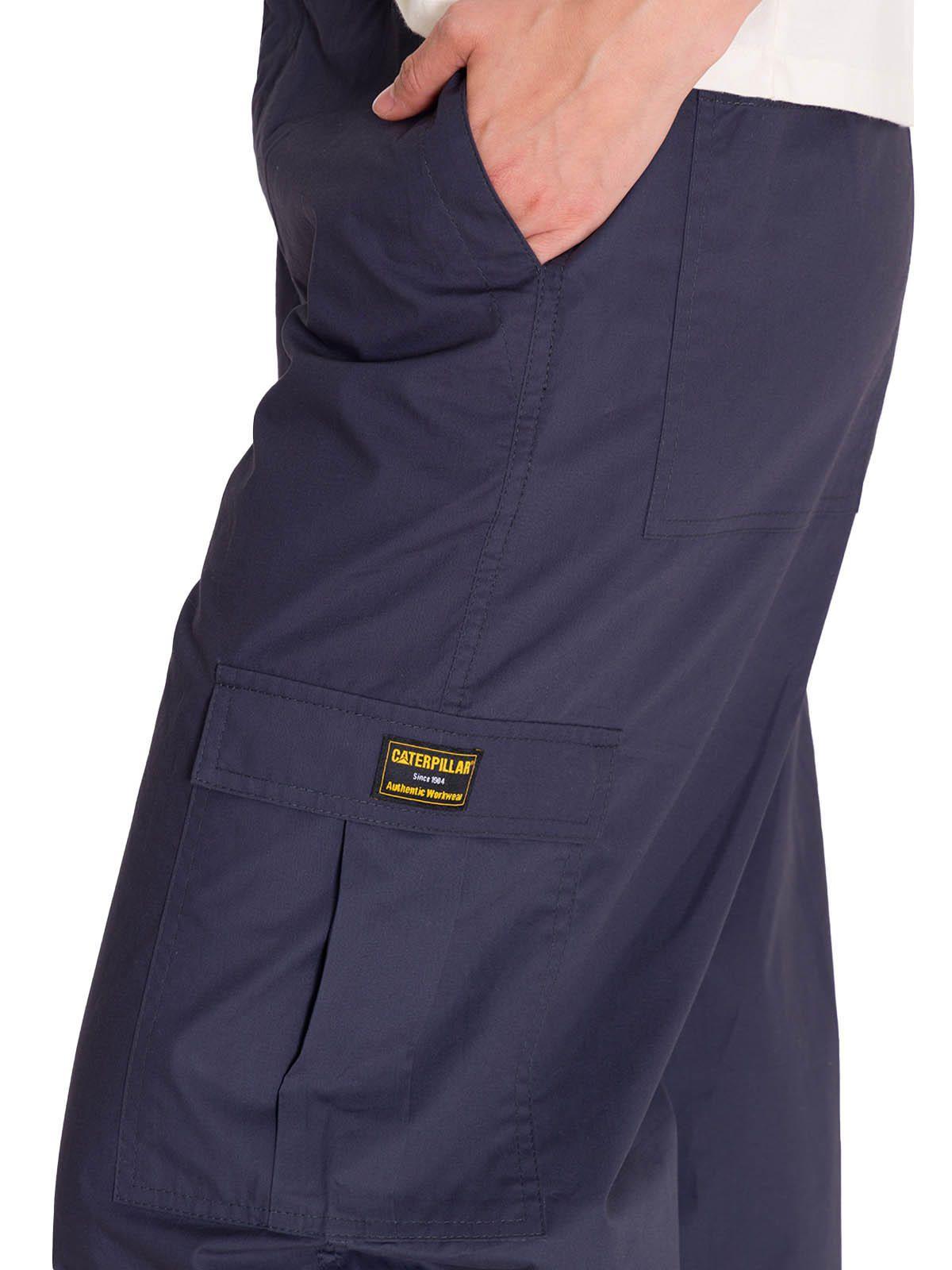 Pantalones Pull-On Cargo Parachute Mujer Azul-6