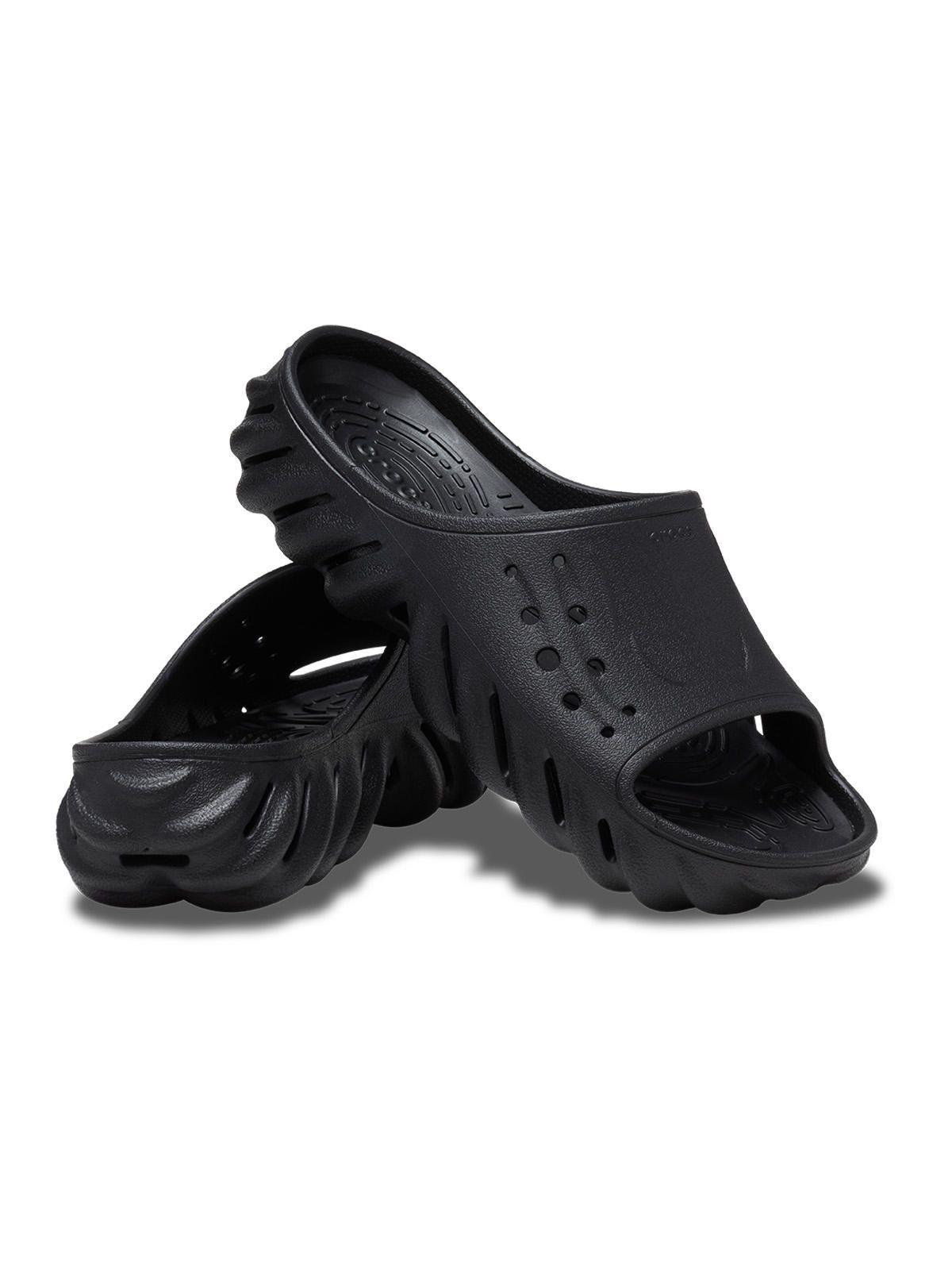 Sandalia Crocs Hombre Echo Slide Negro-3