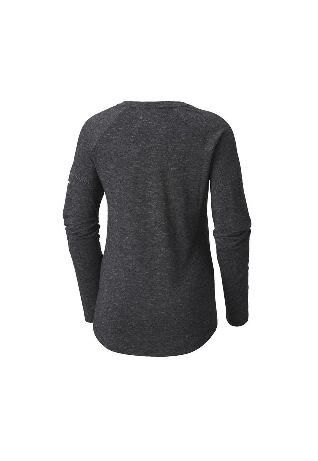 Polera M/L Pilsner Peak Knit Negro-1