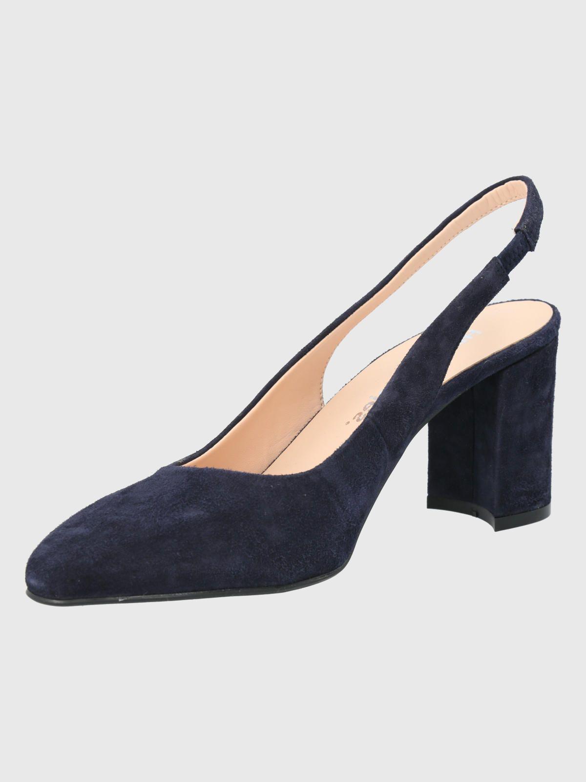 Zapato Cuero Azul Oscuro Mujer Temu -3
