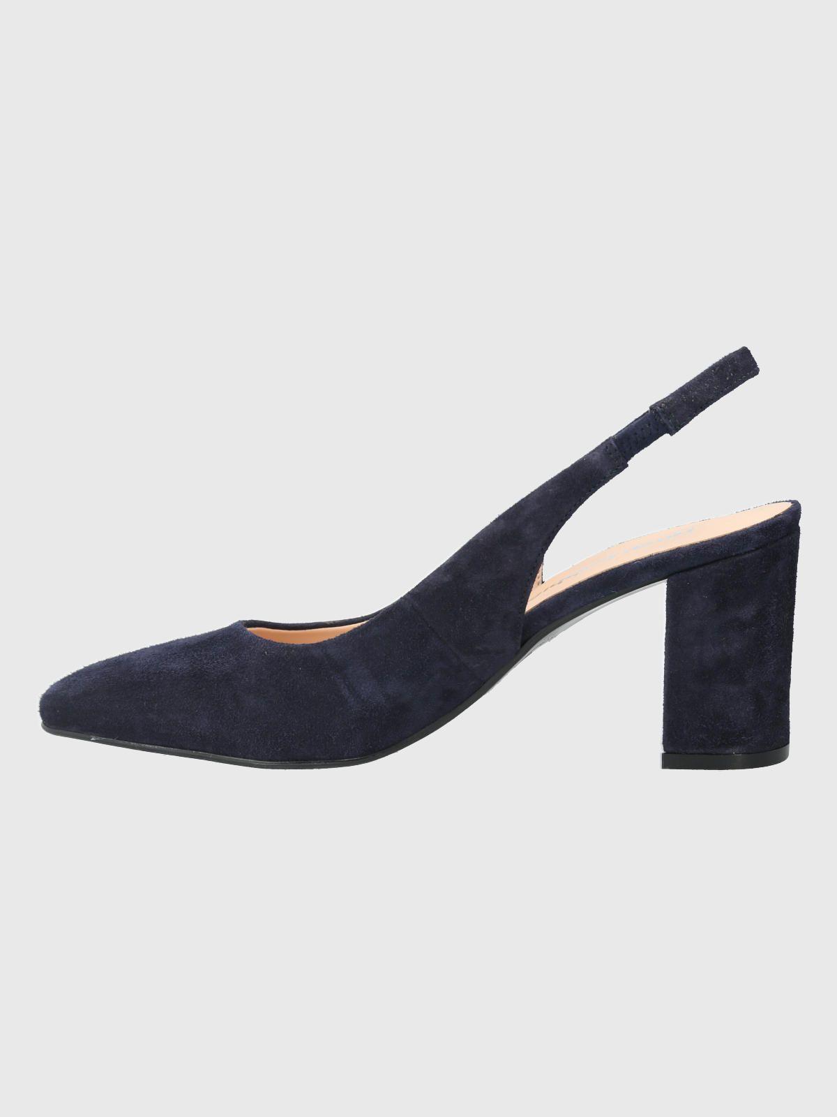 Zapato Cuero Azul Oscuro Mujer Temu -4