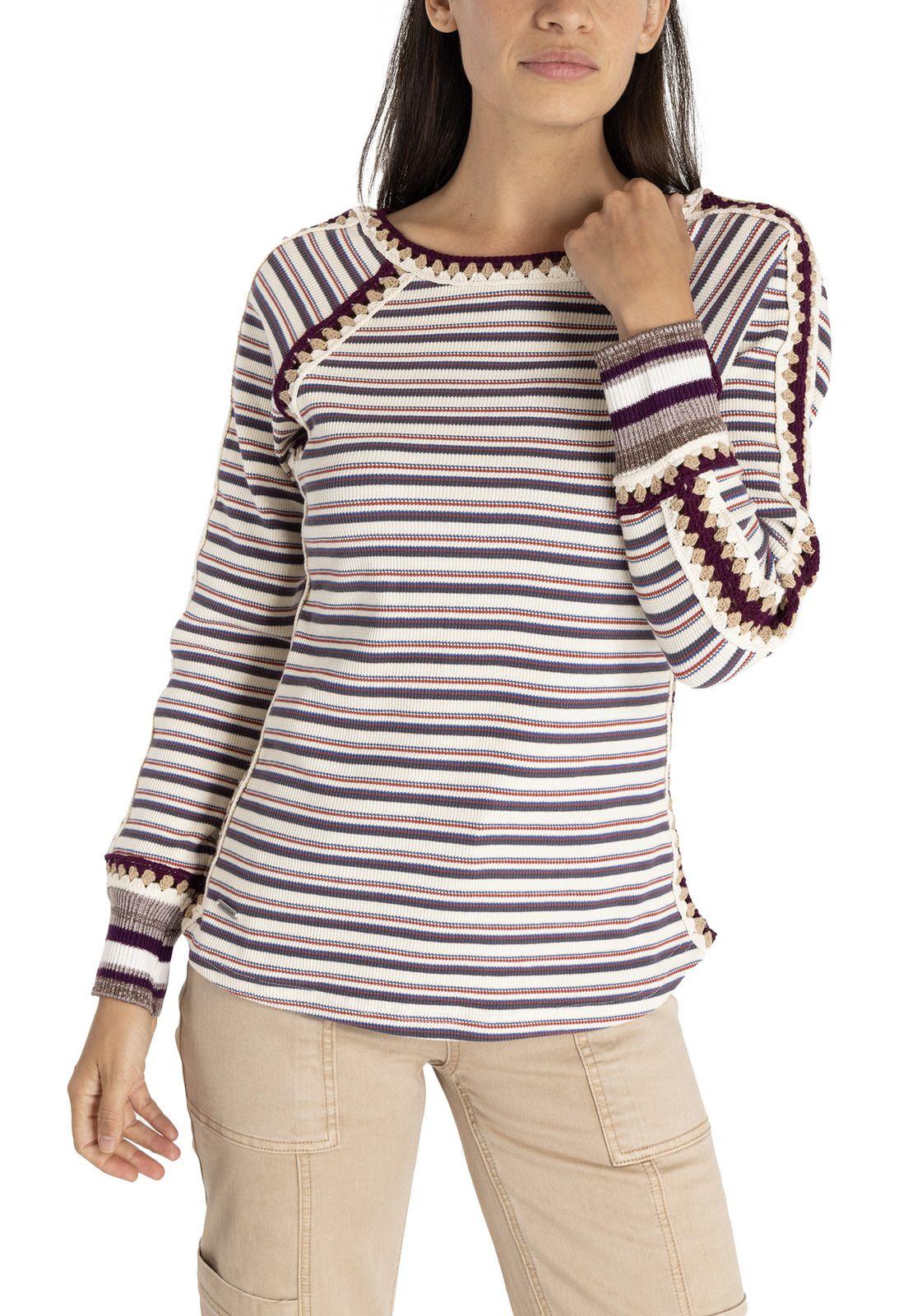 Polera M/L Mujer Sila Multicolor-3