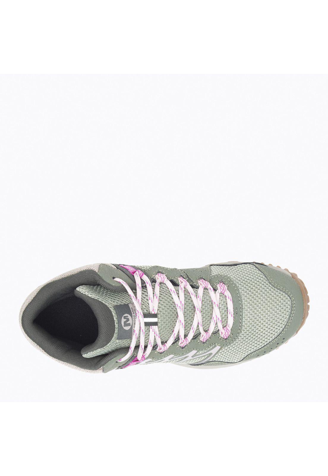 Botín Mujer Wildwood Mid Wp Verde Claro-4