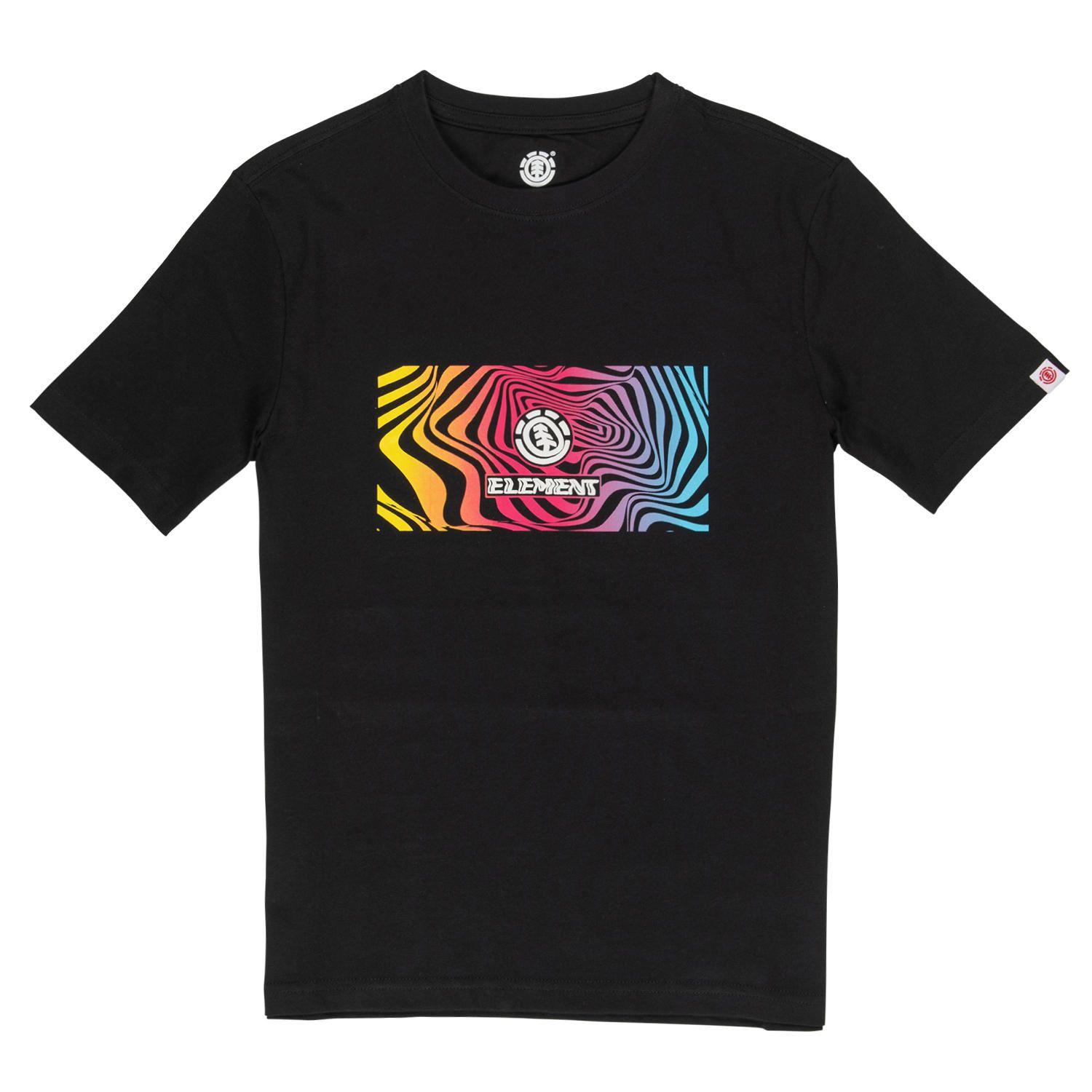 Polera M/C Niño Vogel Boy Ss Negro Element-0