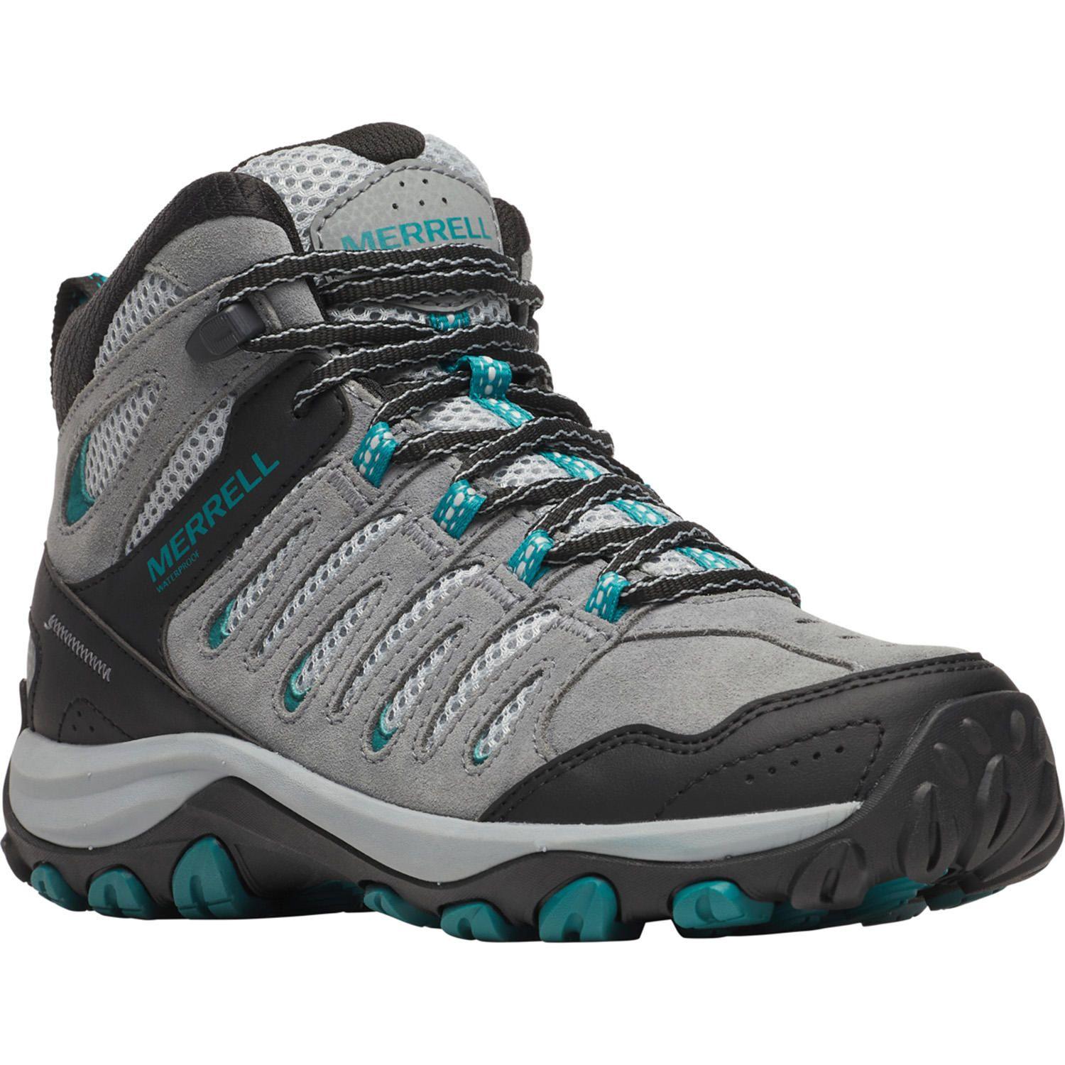 Botin Mujer Crosslander 3 Mid Waterproof Gris-3