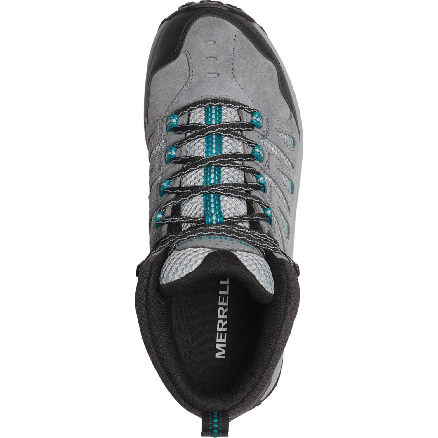 Botin Mujer Crosslander 3 Mid Waterproof Gris-4