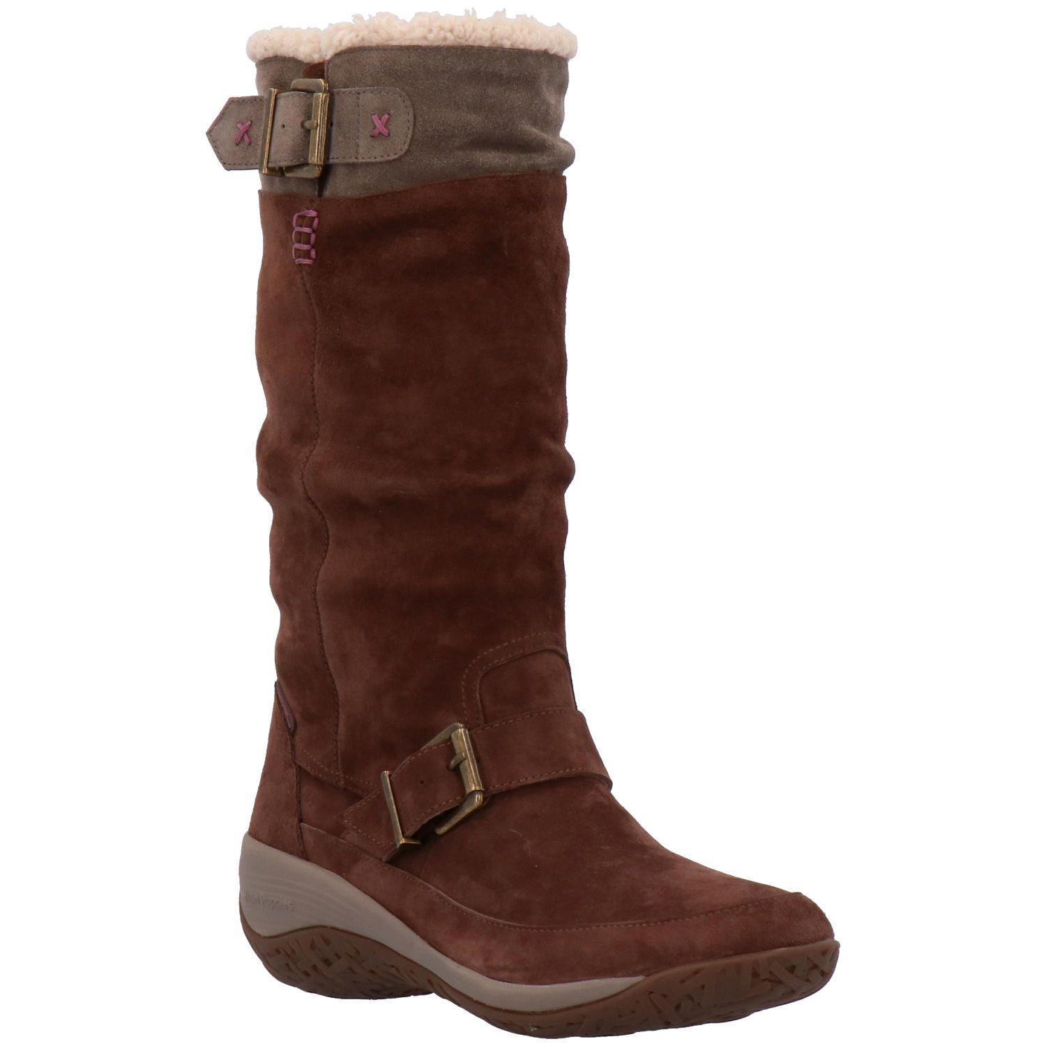 Bota Cuero Mujer Moma Chocolate-0