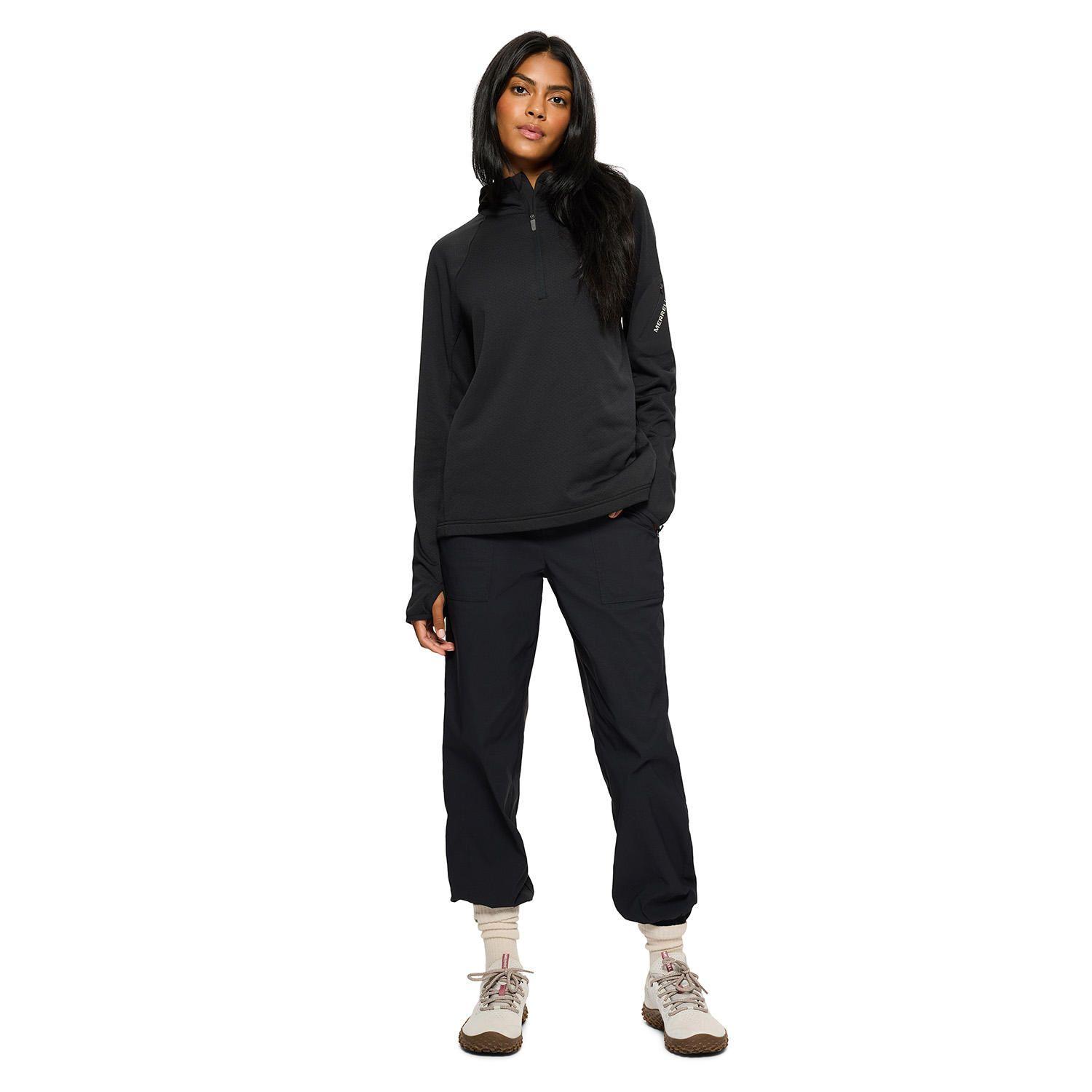 Poleron Mujer Active Hoody Negro-4